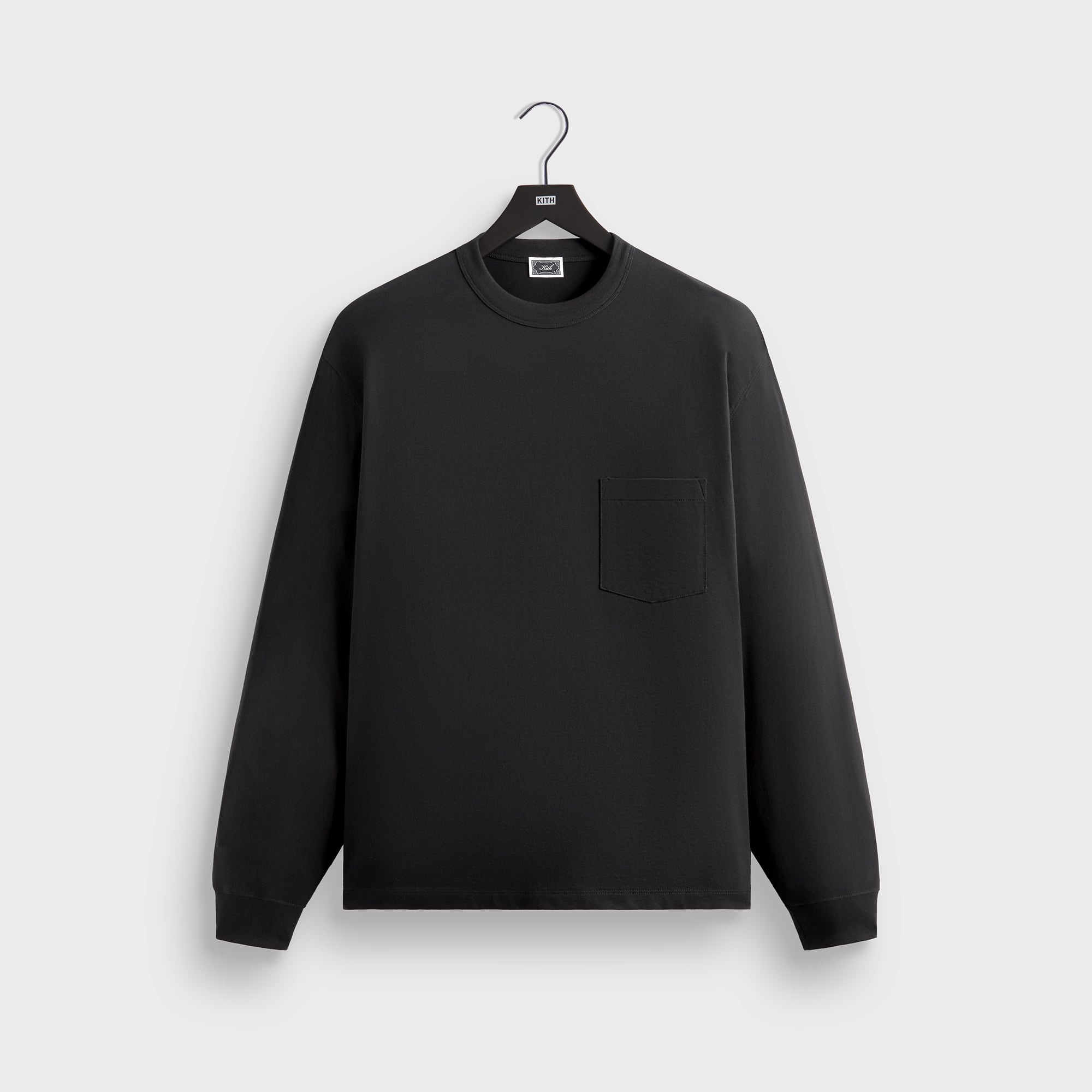 Kith Long Sleeve LAX Tee - Black – Kith Japan