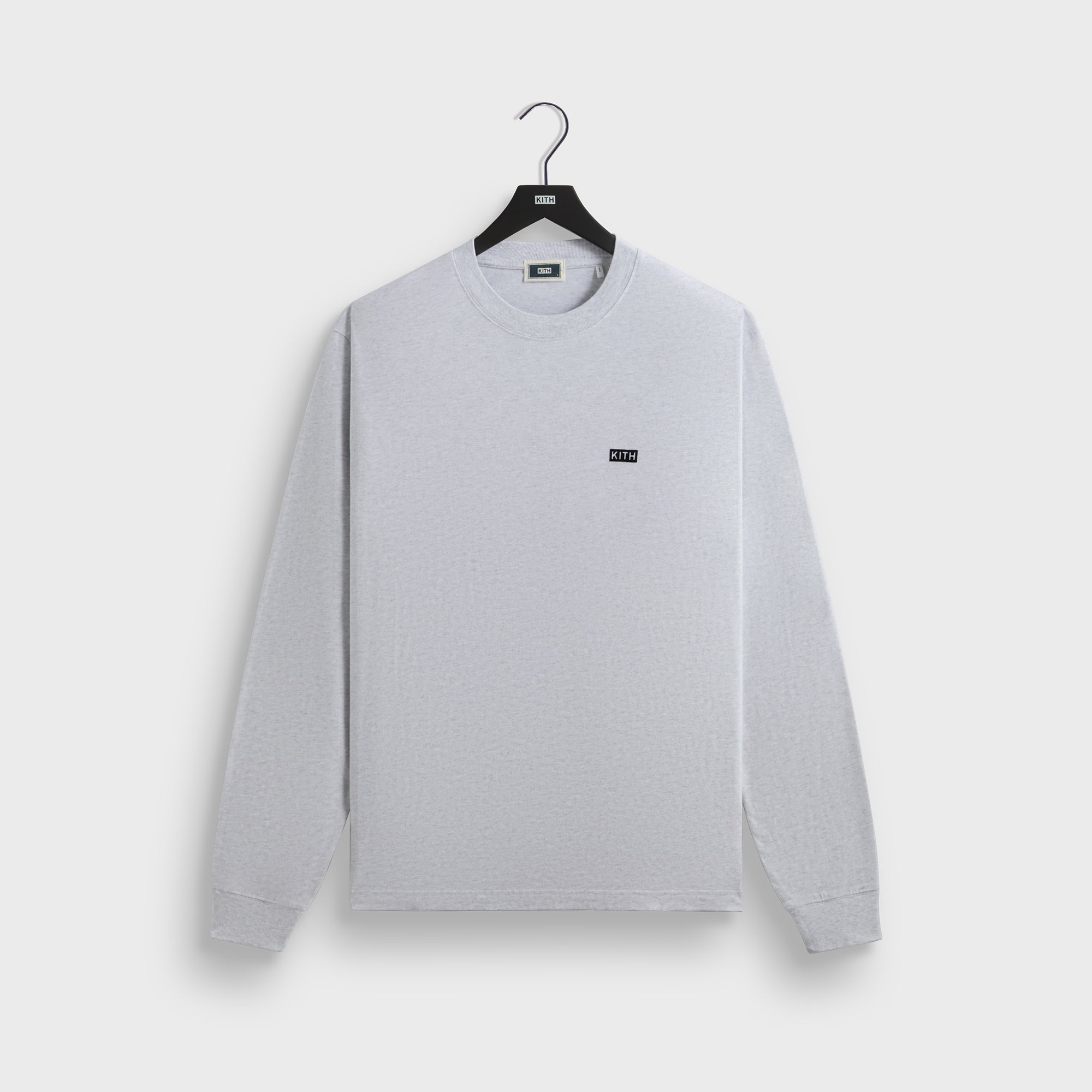 Kith Long Sleeve LAX Tee - Light Heather Grey – Kith Japan