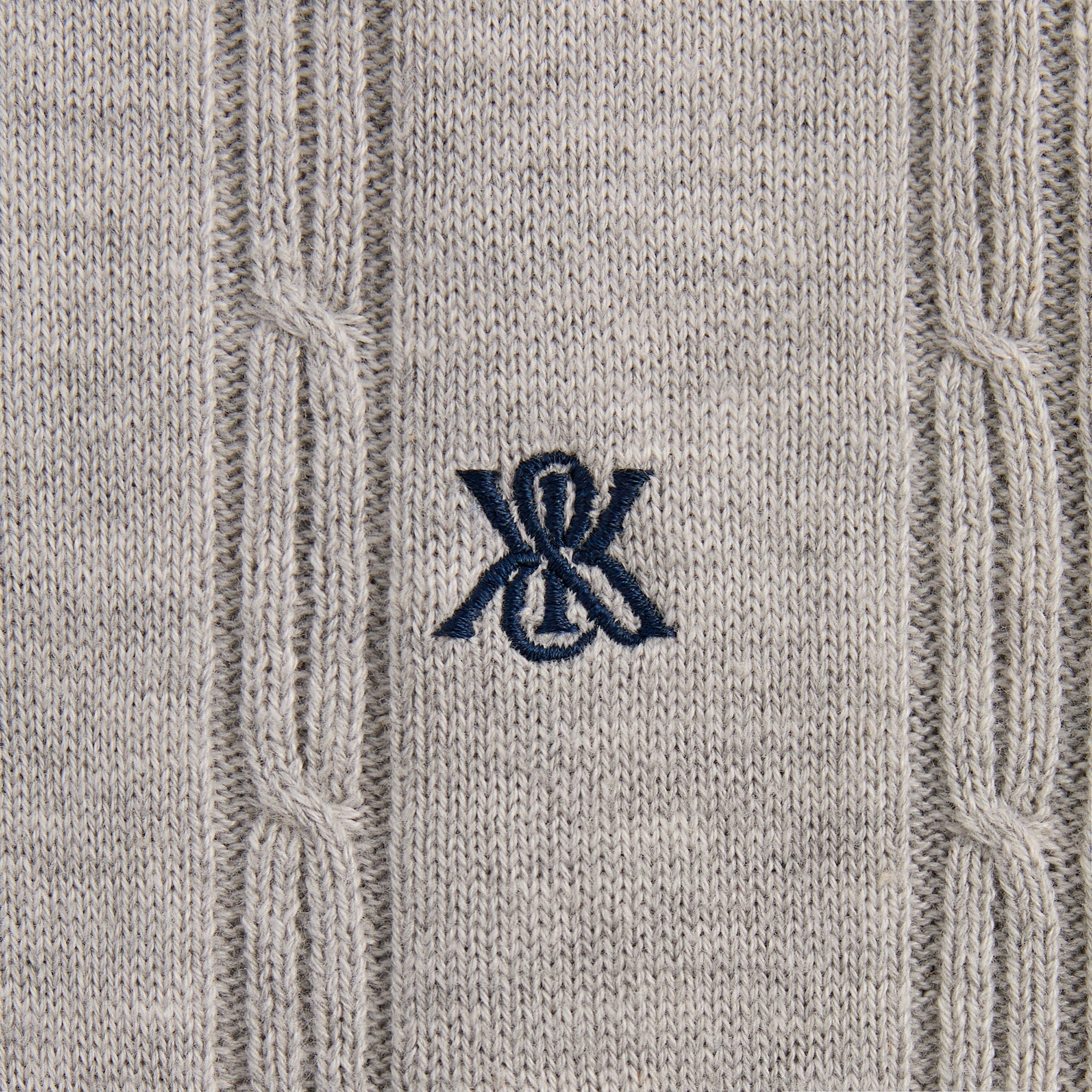 Kith Tilden Polo - Light Heather Grey – Kith Japan