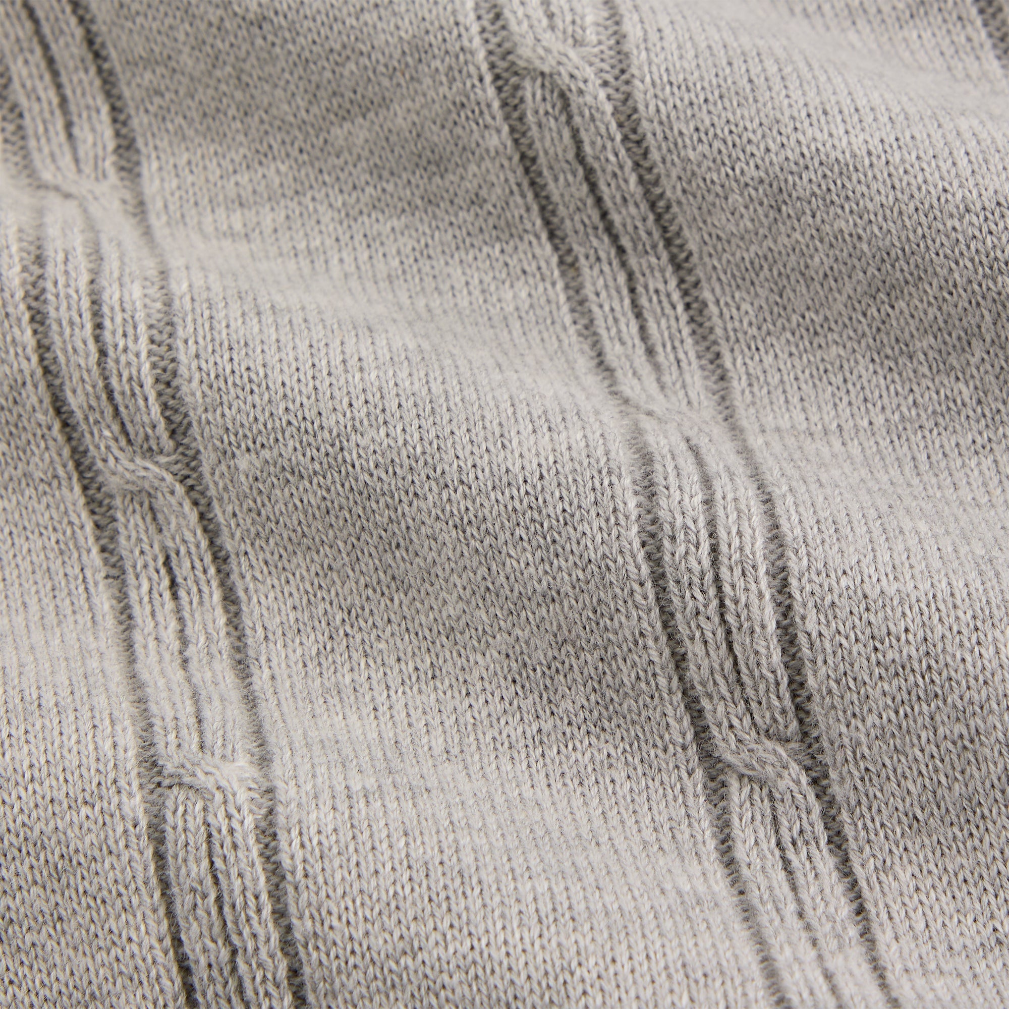Kith Tilden Polo - Light Heather Grey – Kith Japan