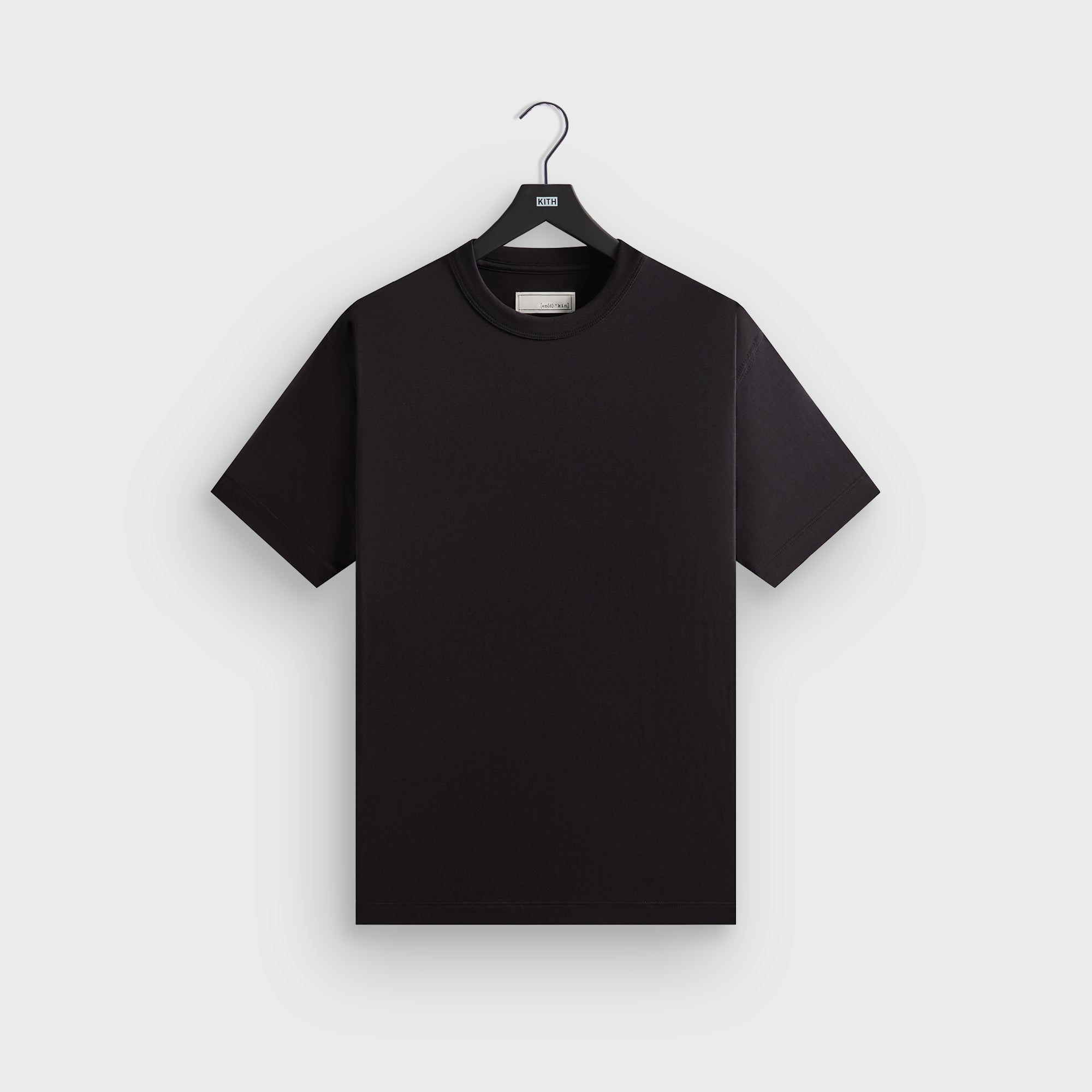 kyyk プロフ必読 　　　　　SHIRT ブラック　黒 &Kin Pima Jersey Alex Boxy Tee - Black – Kith Japan