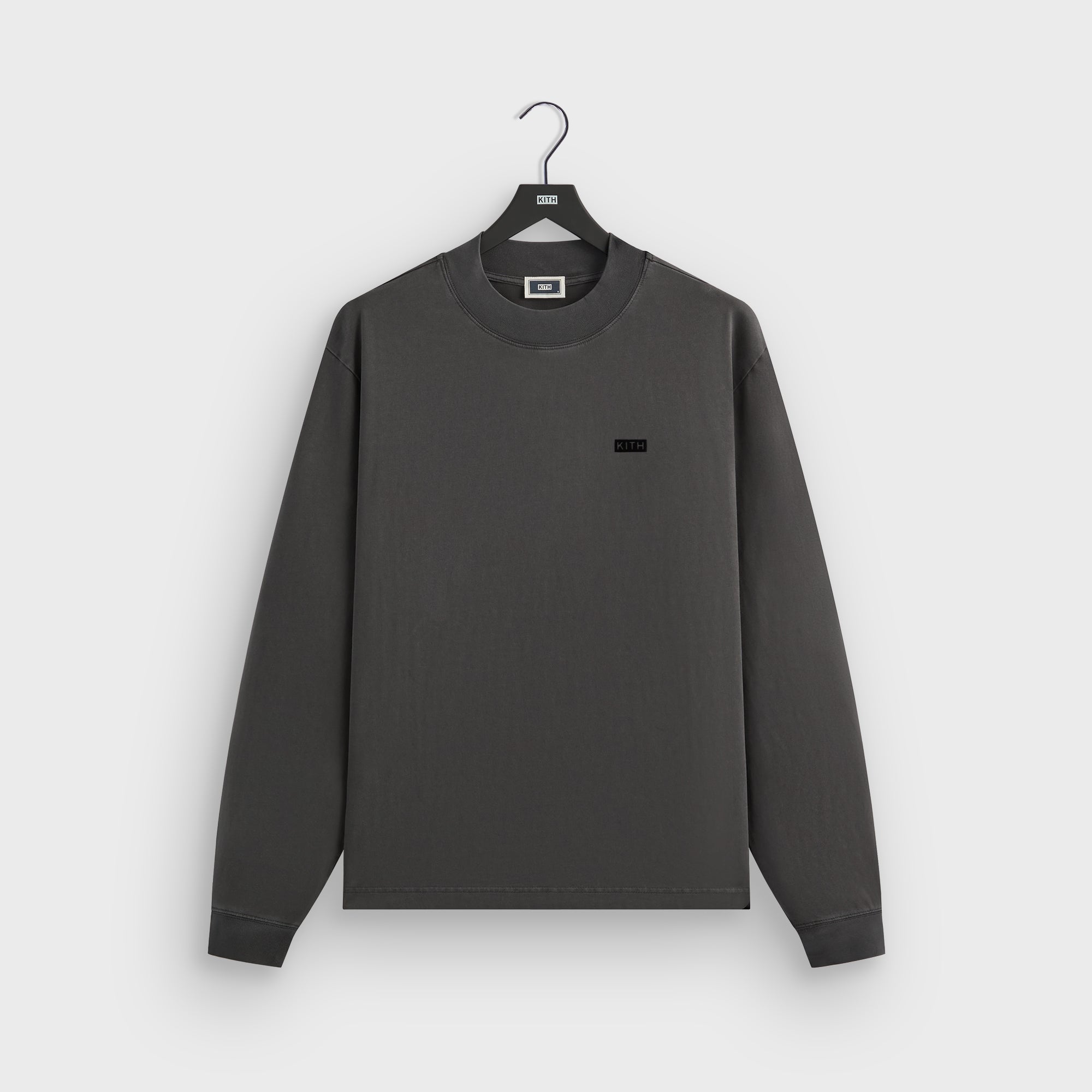 Kith Long Sleeve Mock Neck LAX Tee - Carbon – Kith Japan