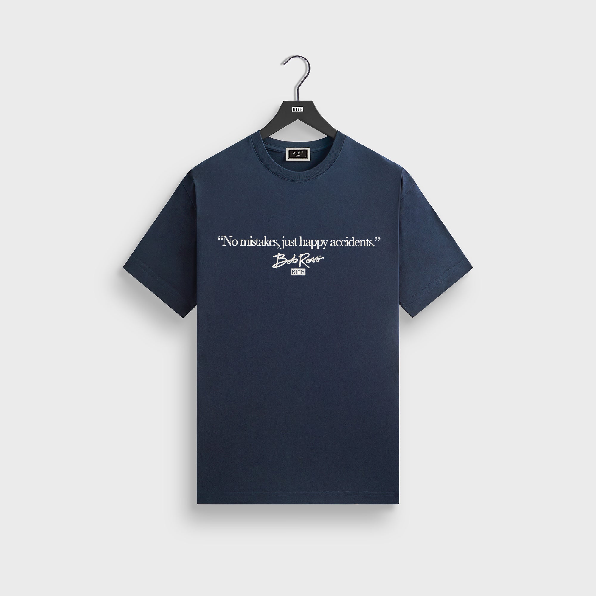 Kith for Bob Ross Happy Accidents Quote Tee - Nocturnal – Kith Japan