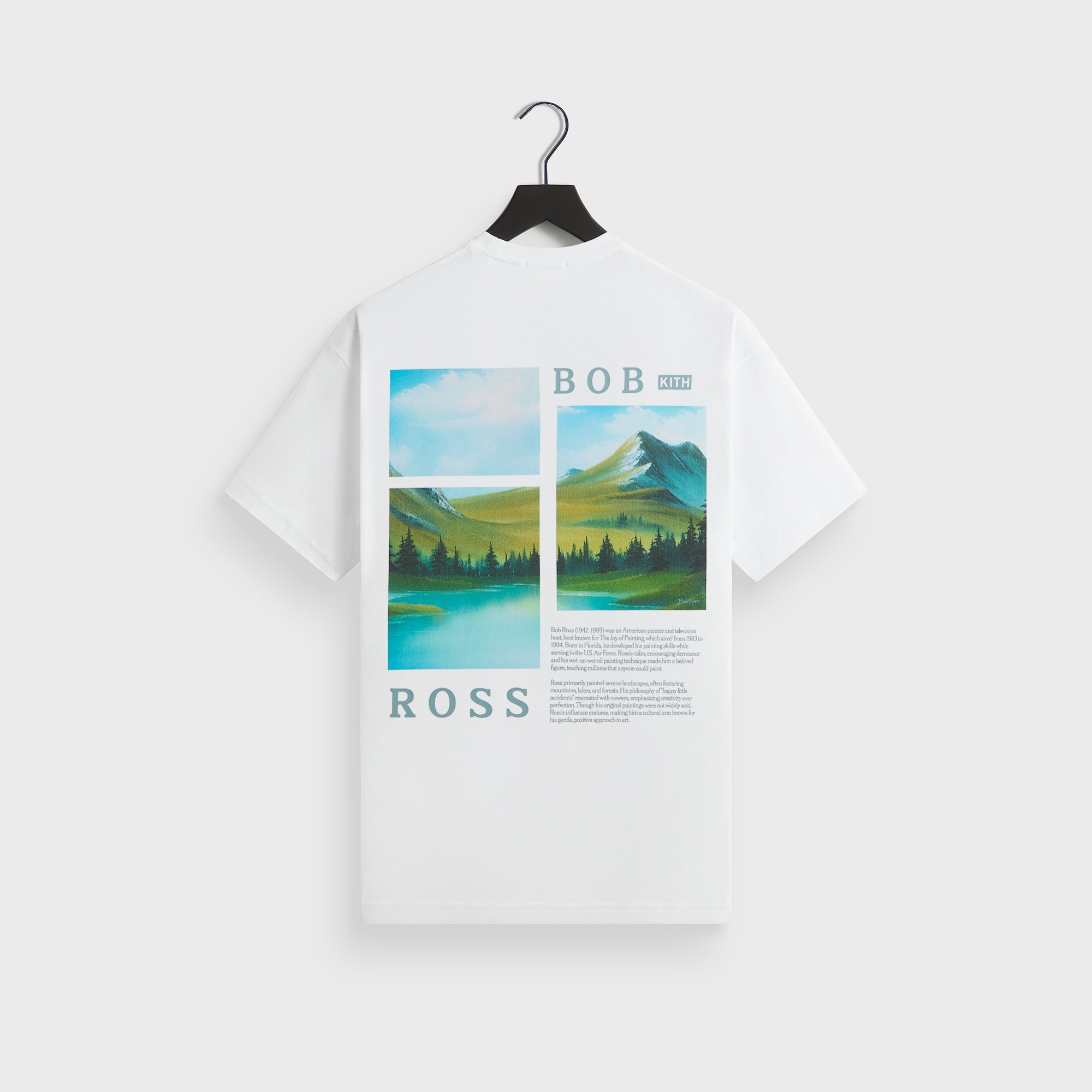 Kith for Bob Ross Artist Bio Vintage Pocket Tee - White – Kith Japan