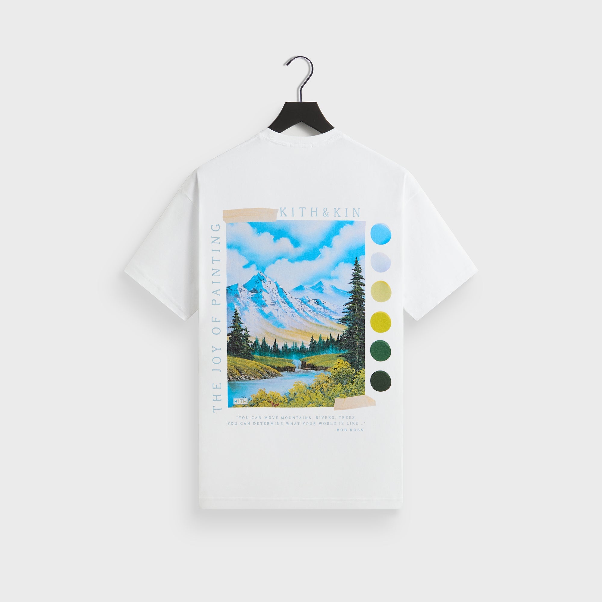 Kith for Bob Ross Palette Pocket Tee - White – Kith Japan