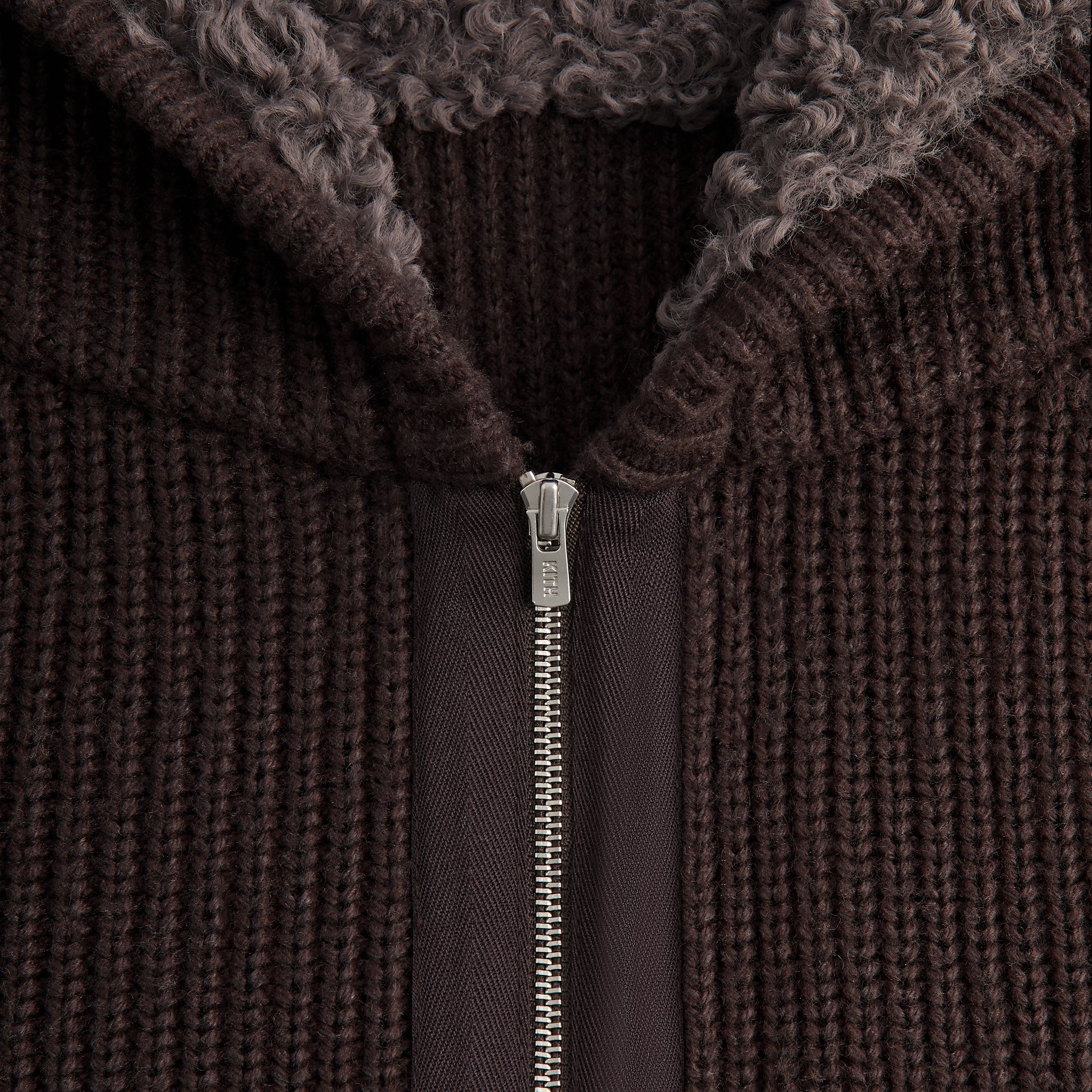 トップス Kohiya KJSZN ziphoodie M Kith Merino Knit Quarter Zip Hoodie - Kindling – Kith Japan