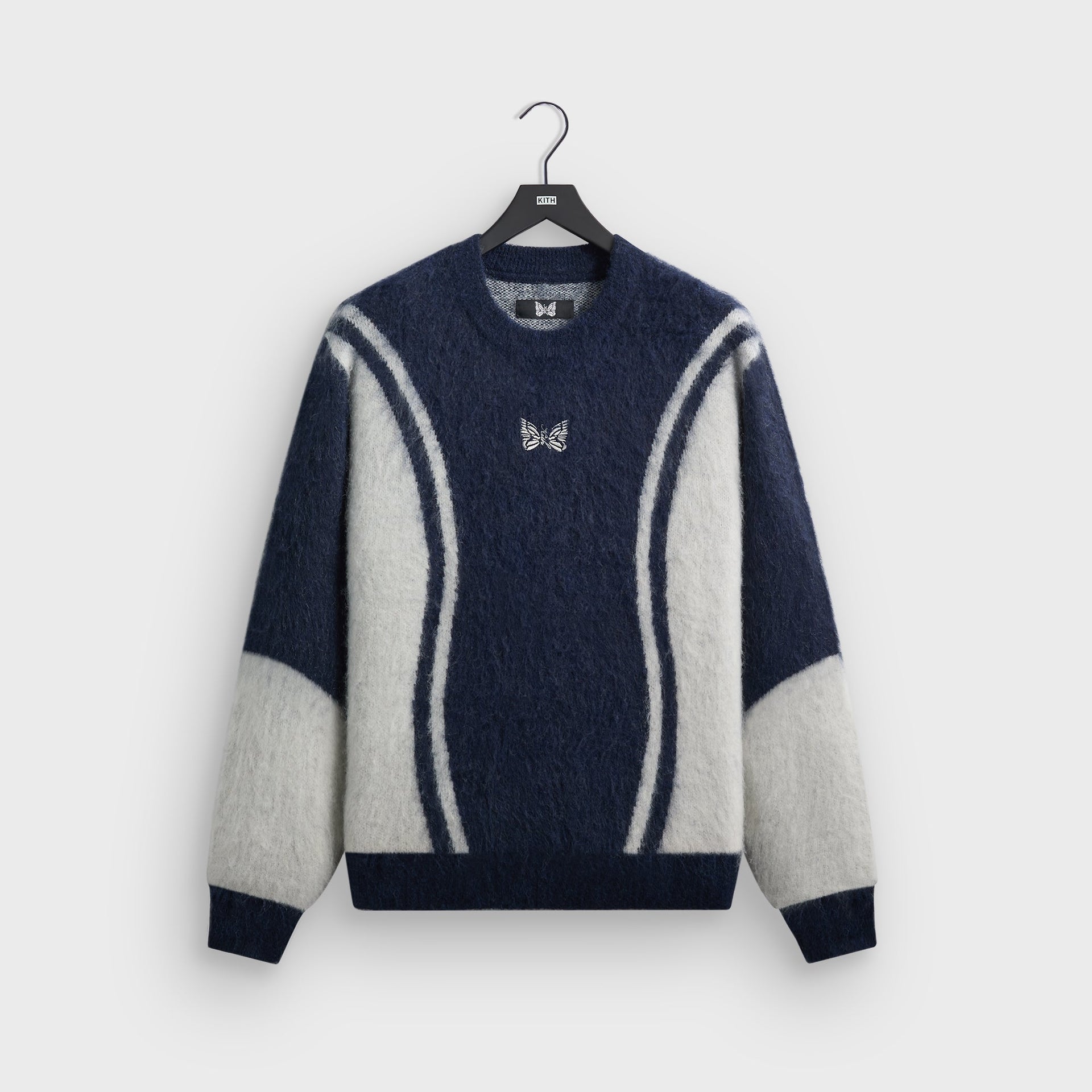 Kith for Needles Butterfly Lewis Sweater - Nocturnal