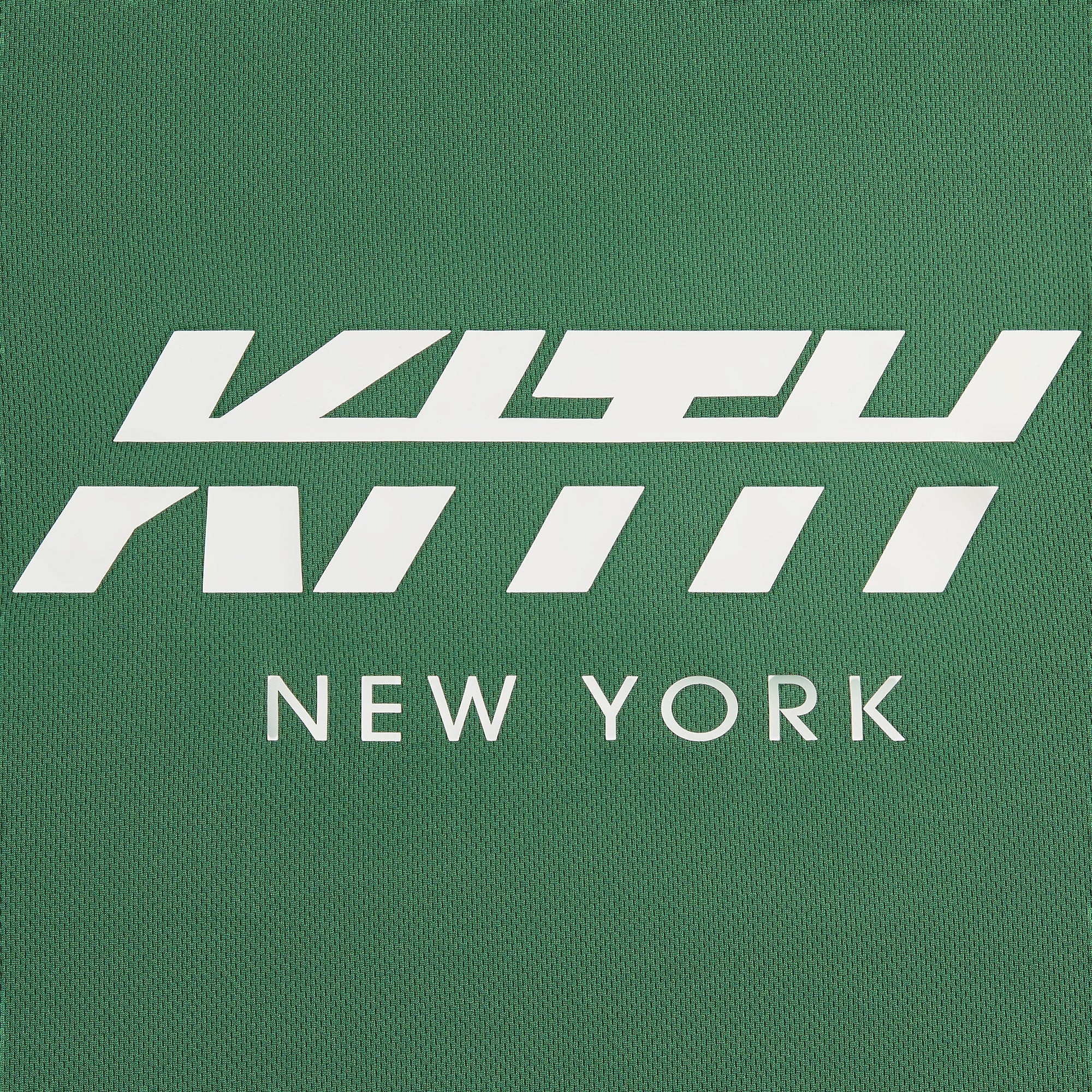 Kith Malik Long Sleeve Mesh Jersey - Conifer – Kith Japan