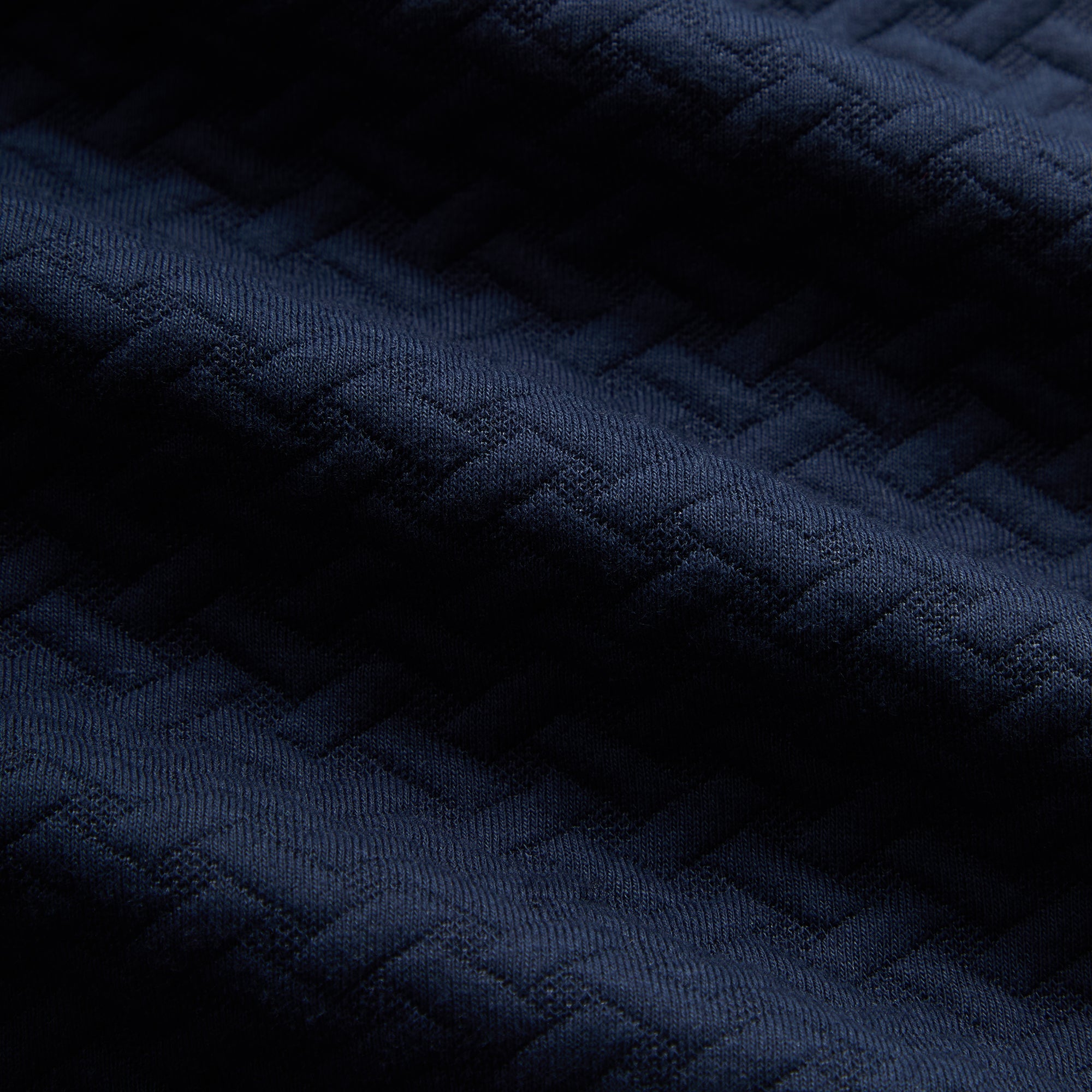 Kith Tessellation Interlock Woodpoint Shirt - Nocturnal – Kith Japan
