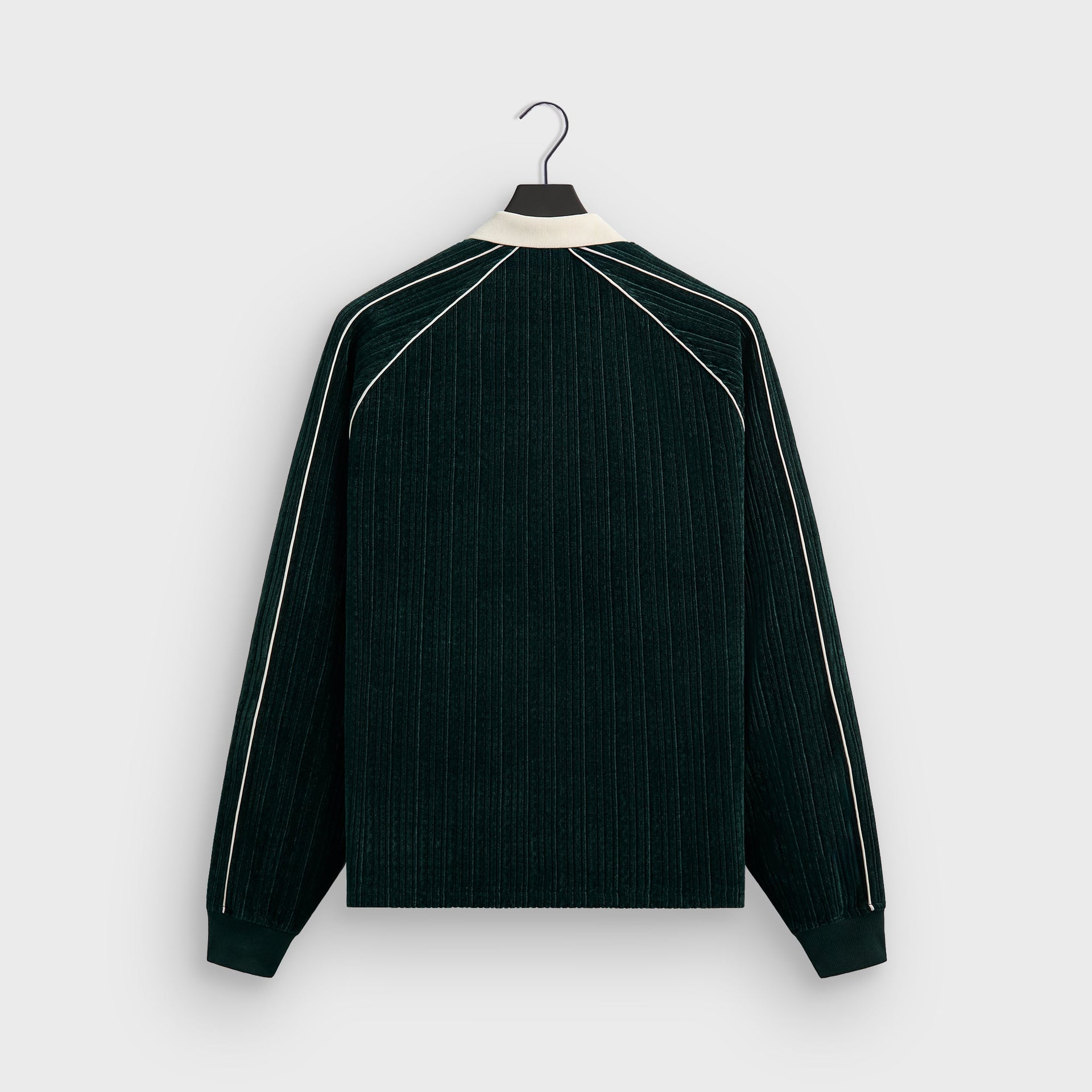 Kith Velvet Corduroy Long Sleeve Trevor Polo - Stadium