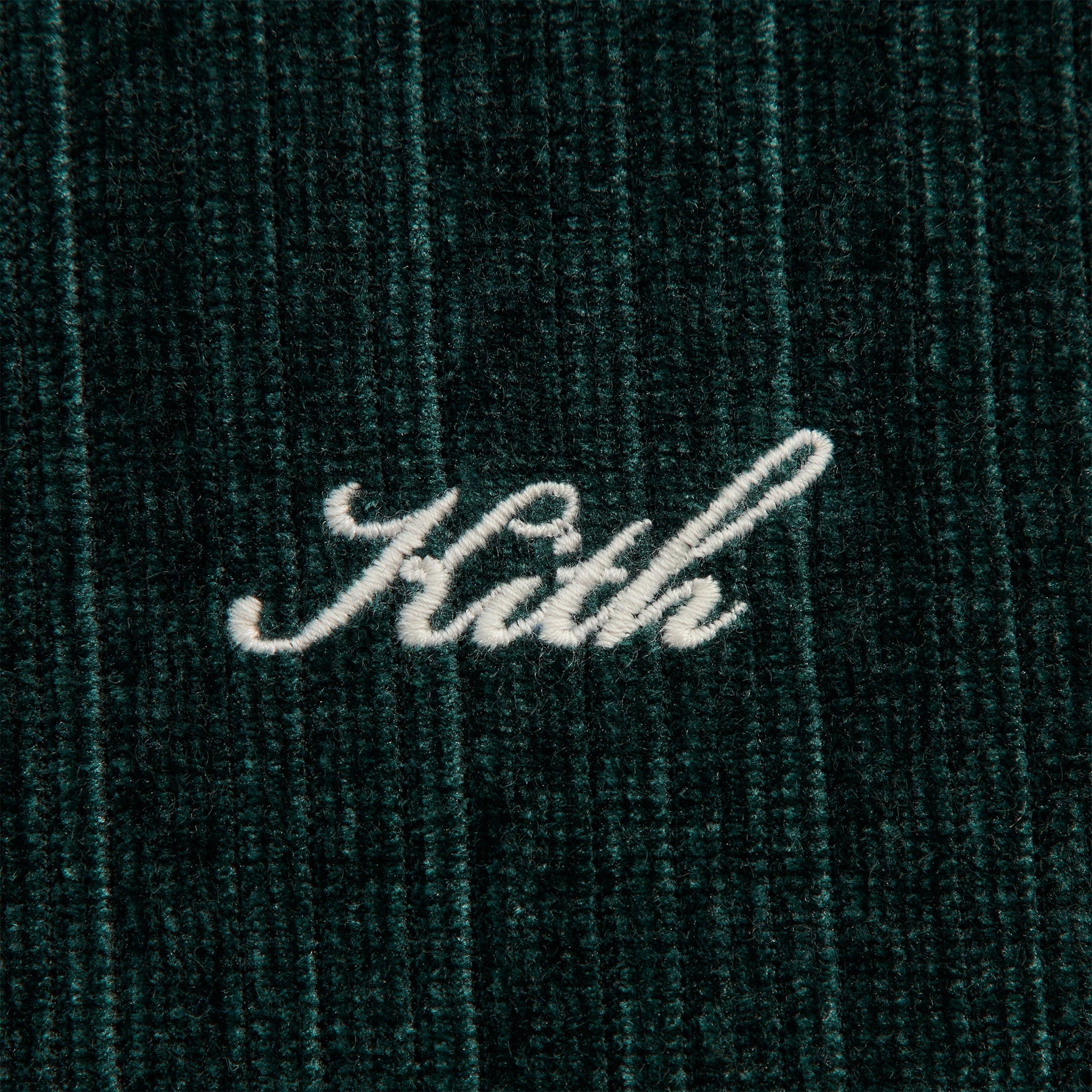 Kith Velvet Corduroy Long Sleeve Trevor Polo - Stadium