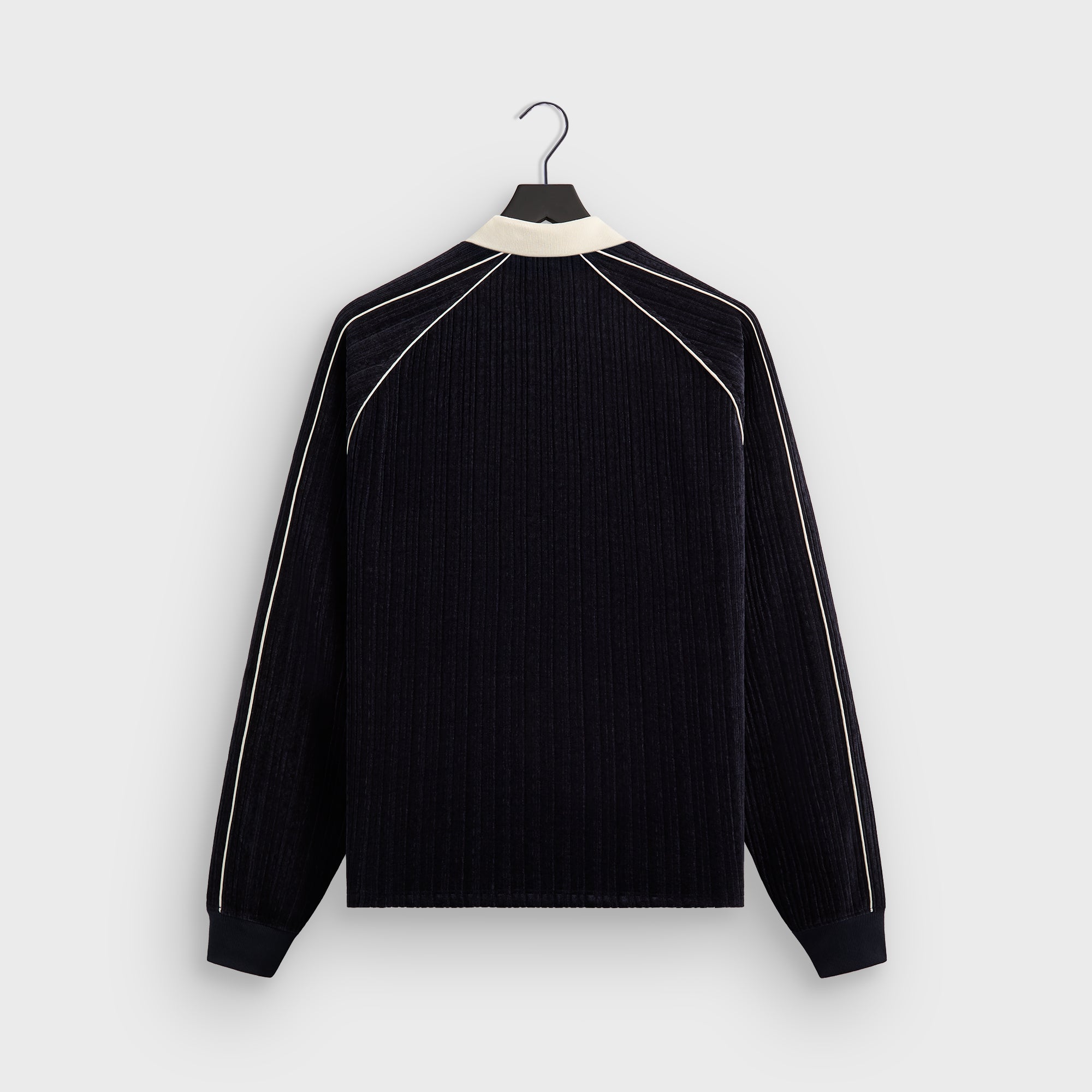 Kith Velvet Corduroy Long Sleeve Trevor Polo - Ink – Kith Japan