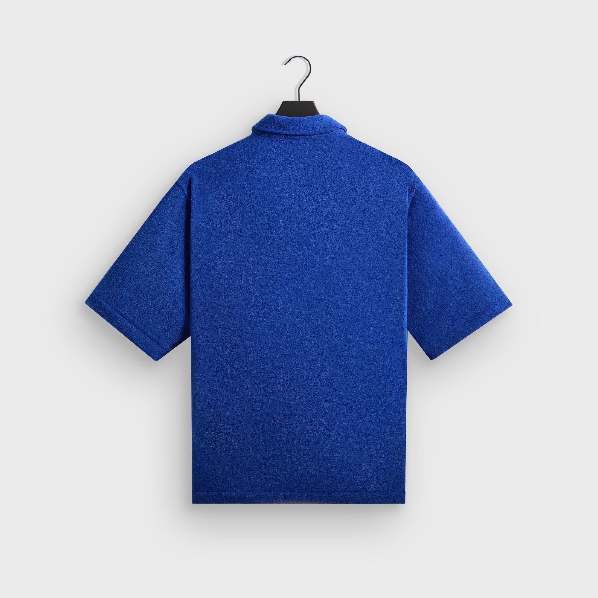 Kith Towel Boucle Boxy Collared Overshirt - Cyclone – Kith Japan