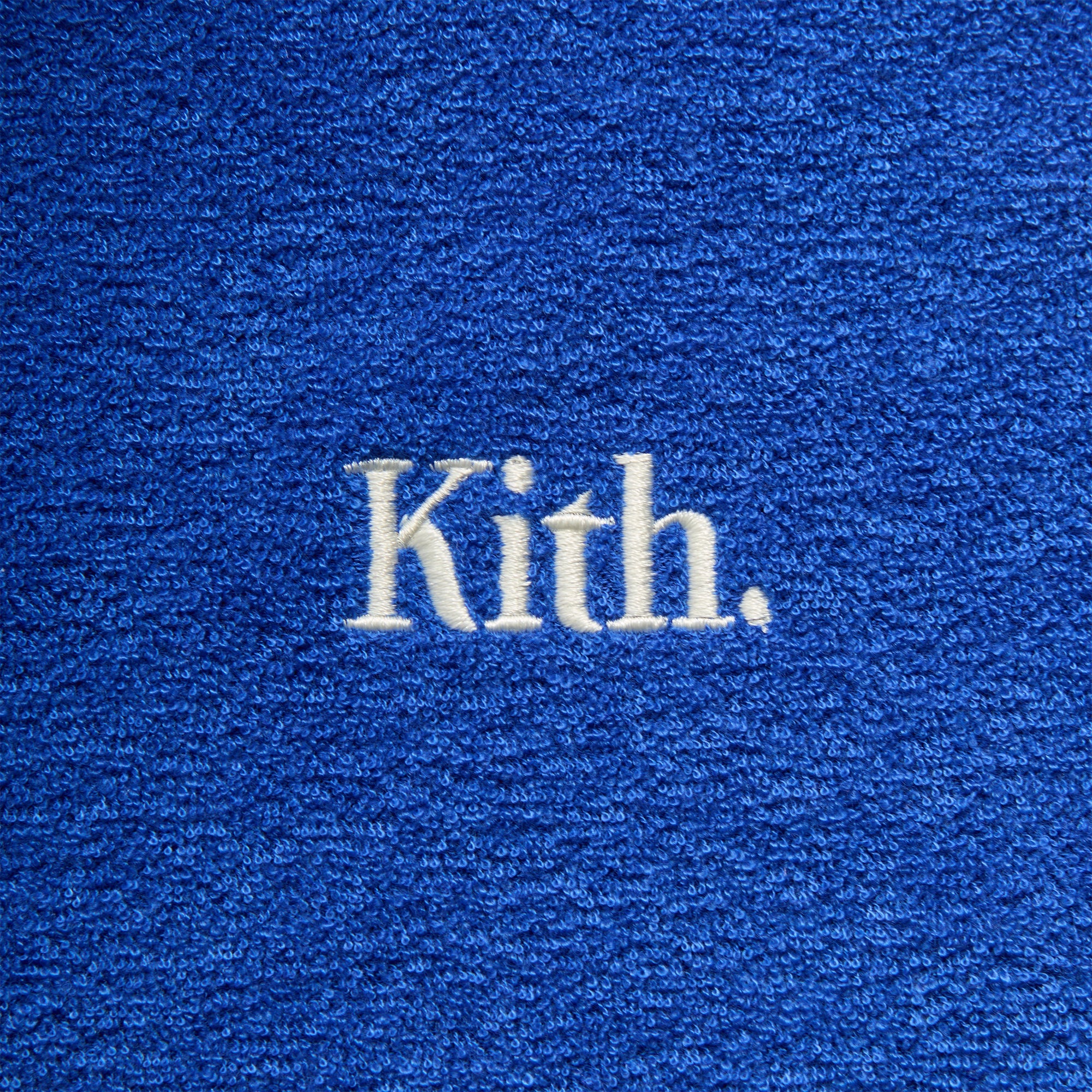 Kith Towel Boucle Boxy Collared Overshirt - Cyclone – Kith Japan