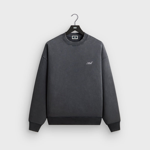 Kith Garment Dyed Nelson Crewneck - Asteroid – Kith Japan