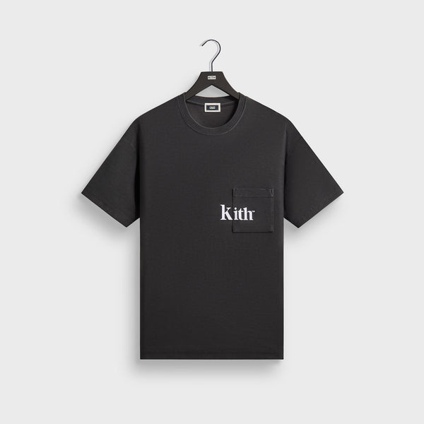 Kith Quinn Tee - Black – Kith Japan