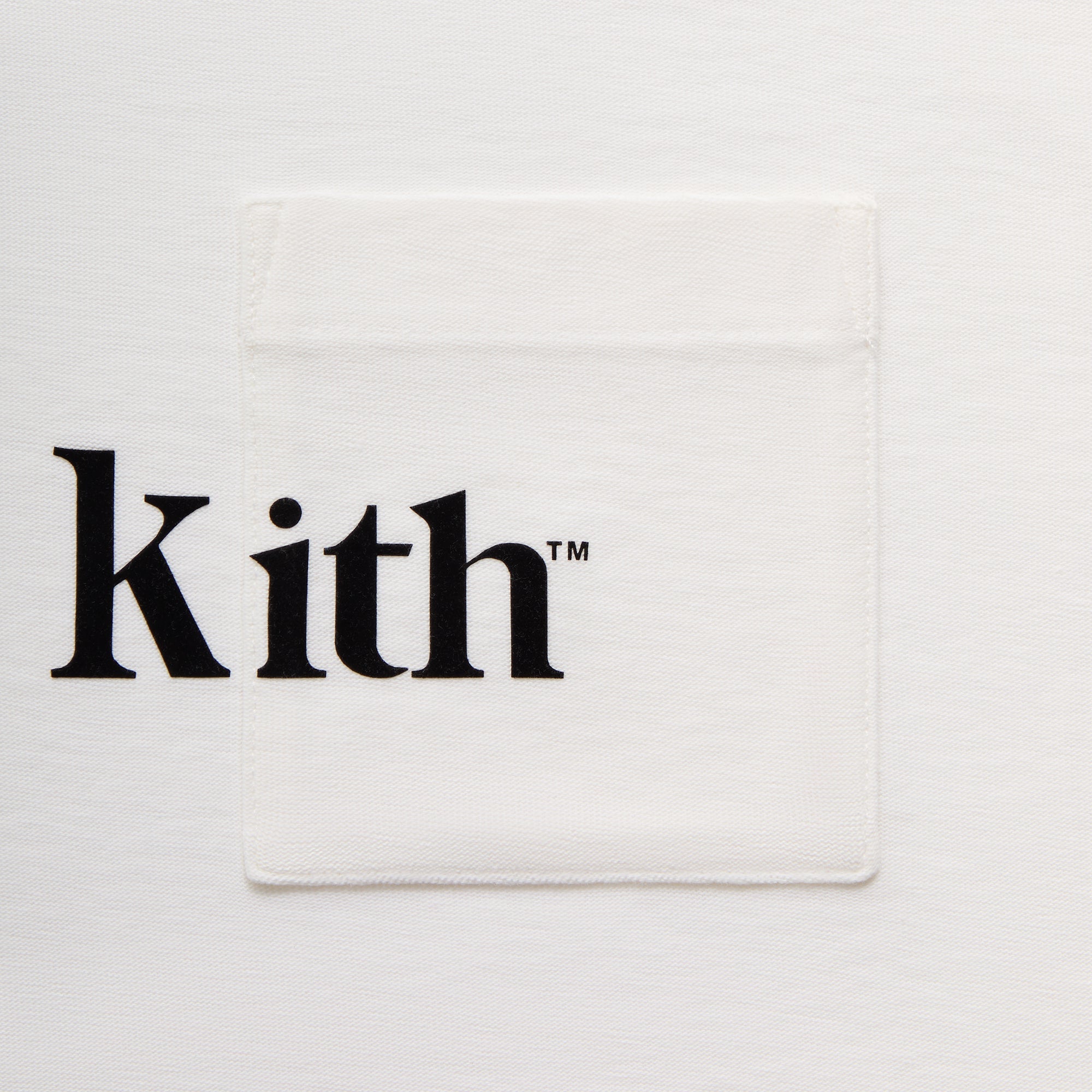 美品 KITH キス ホワイト ポロシャツ ワンポイントロゴ ☆24SS 最新作☆Kith Pique Drew Polo (KITH NYC/ポロシャツ
