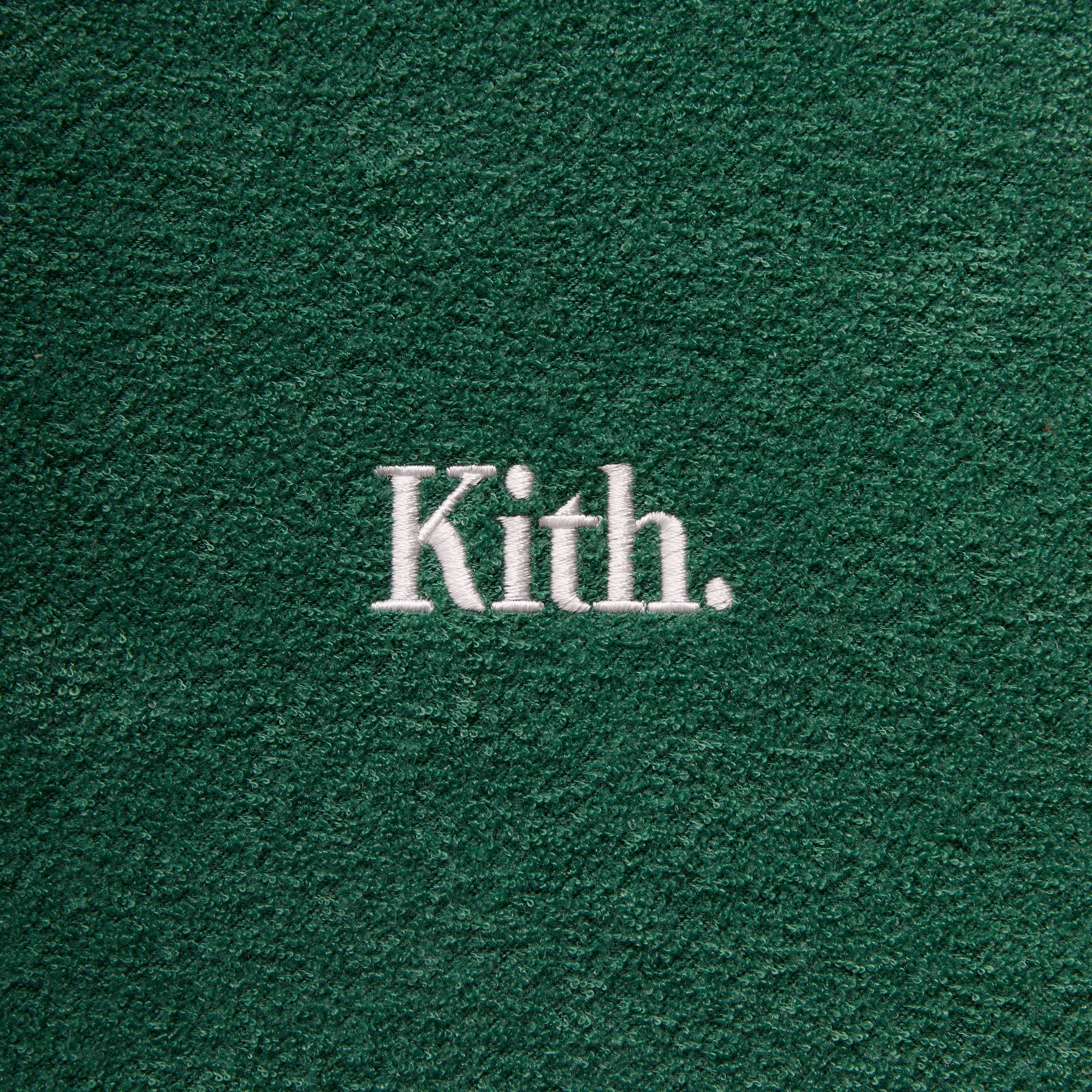 Kith Towel Boucle Long Sleeve Drew Polo - Newt – Kith Japan