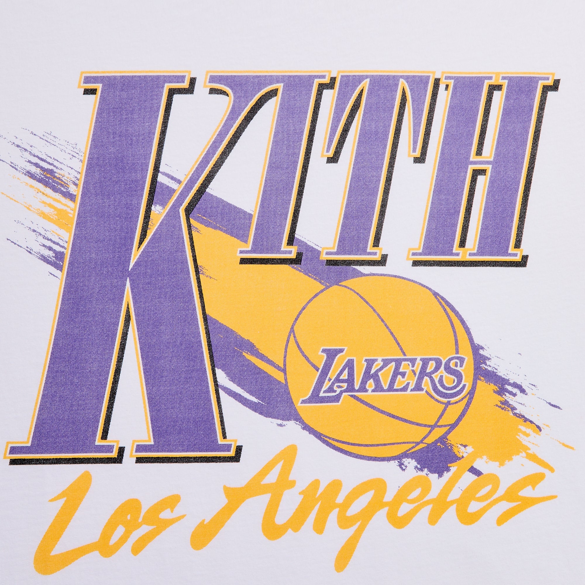 Kith for NBA All-Star Los Angeles Lakers Retro Ball Boxy Tee