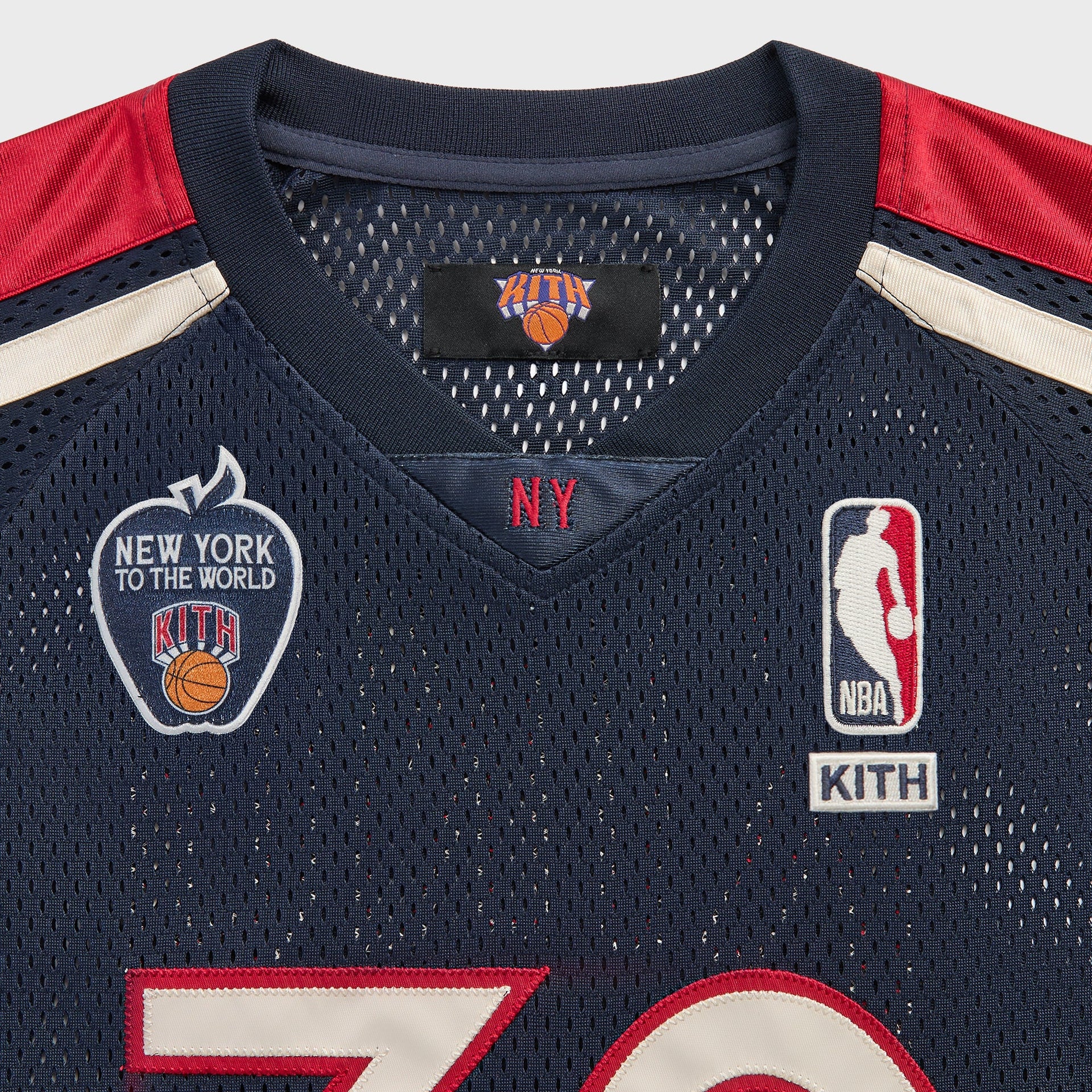 Kith for the New York Knicks Bernard King Mesh Shirt - Nocturnal