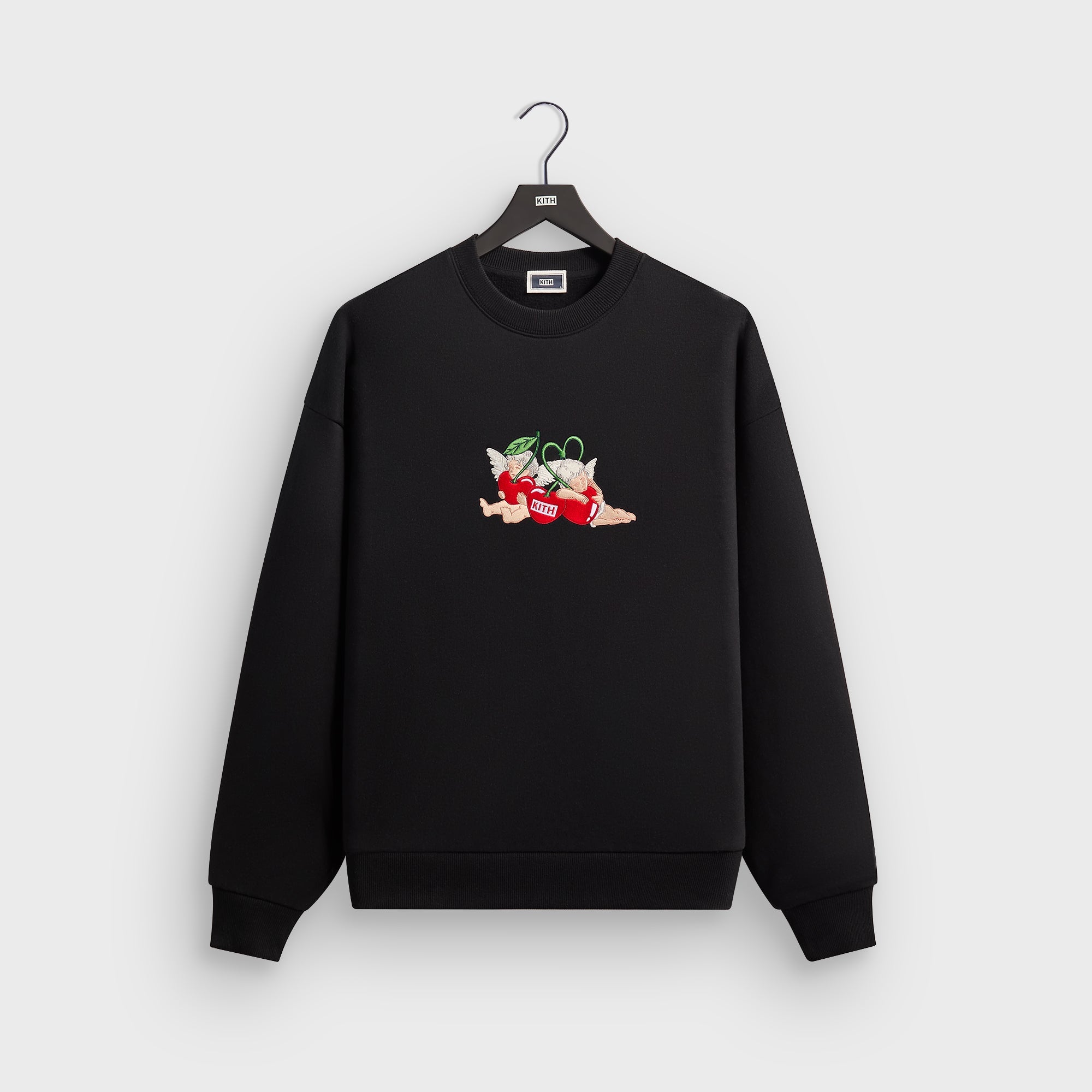 Kith Cherry Bunch Nelson Crewneck - Black – Kith Japan