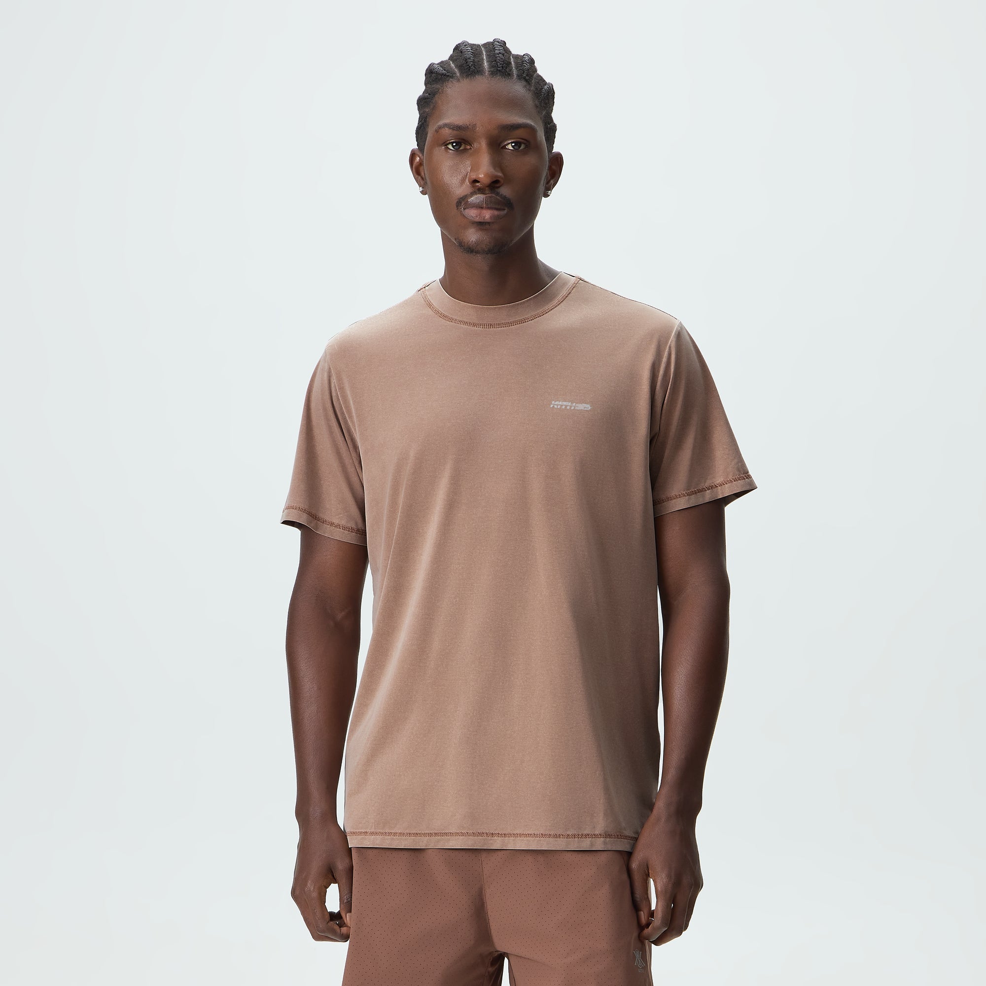 Kith Garment-Dyed Heathrow Tee - Henna – Kith Japan