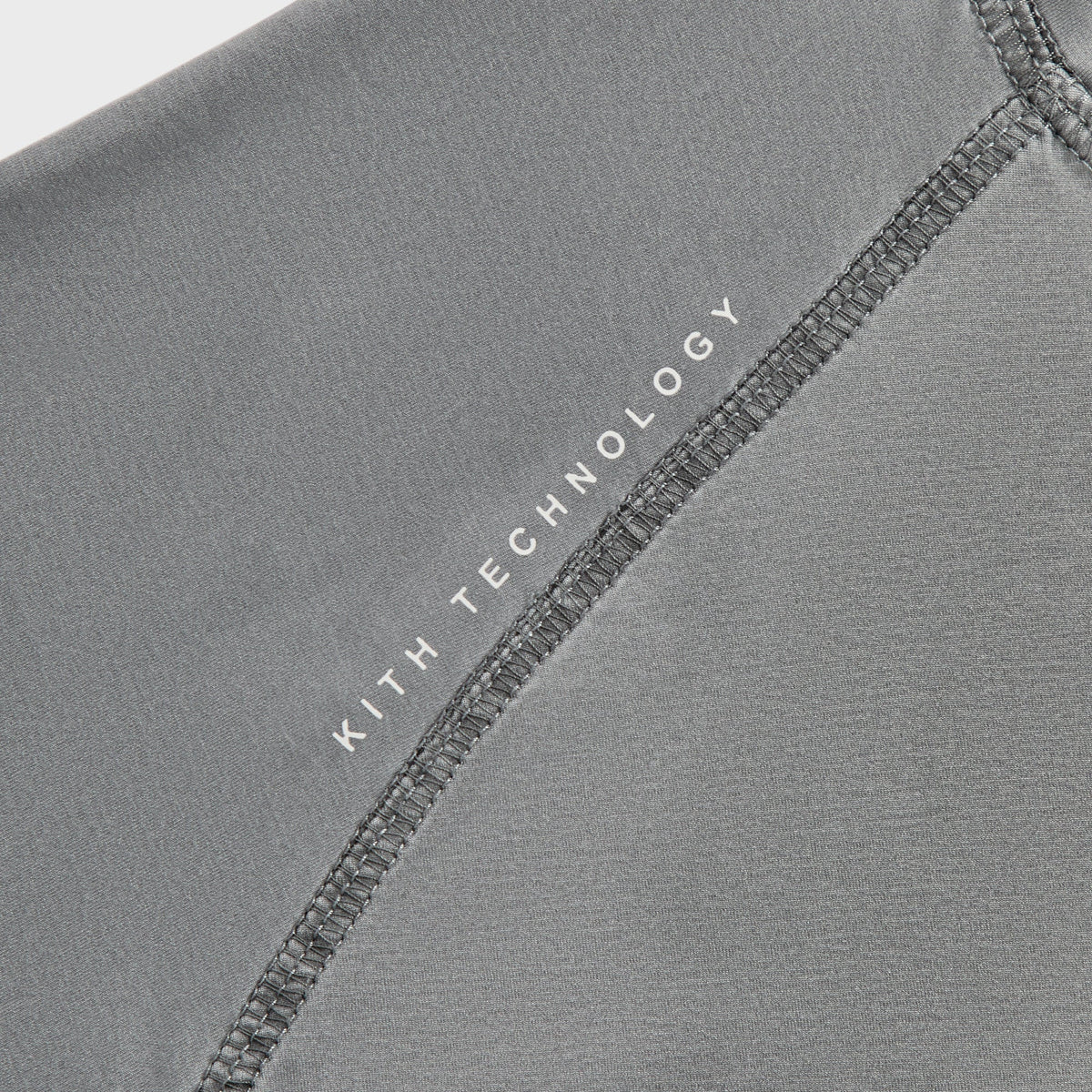 Kith Garment-Dyed Paneled Donovan Tee - Shadow