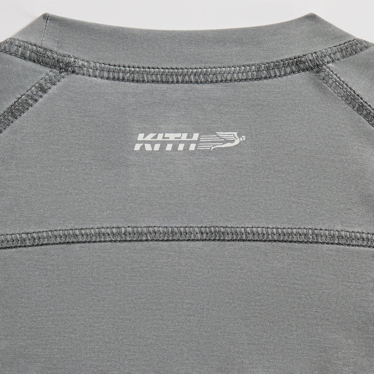 Kith Garment-Dyed Paneled Donovan Tee - Shadow