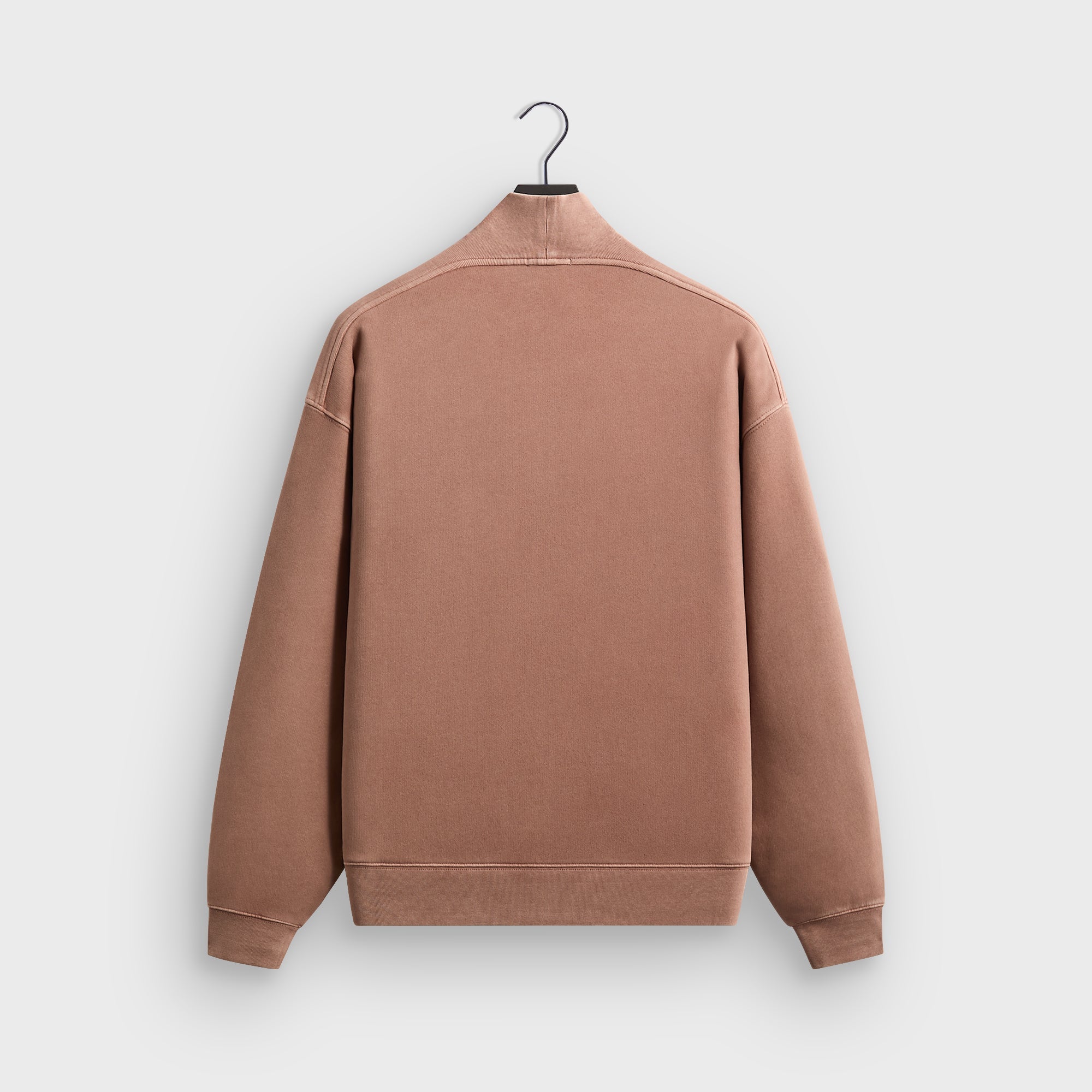 トップス K Kith 101 Sueded Fleece Nelson Quarter Zip - Dusty Mauve – Kith Japan
