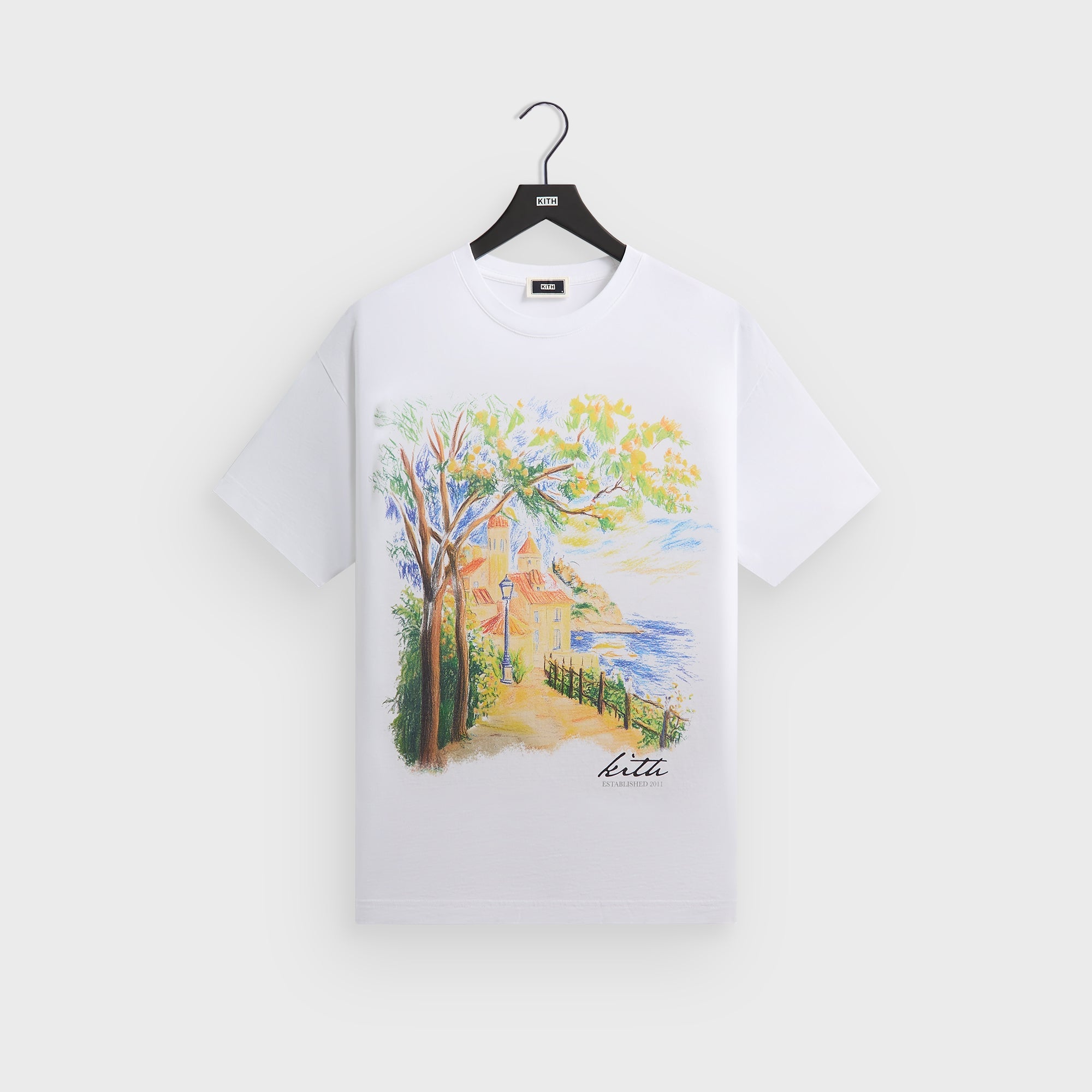 Kith Retreat Vintage Tee - White – Kith Japan