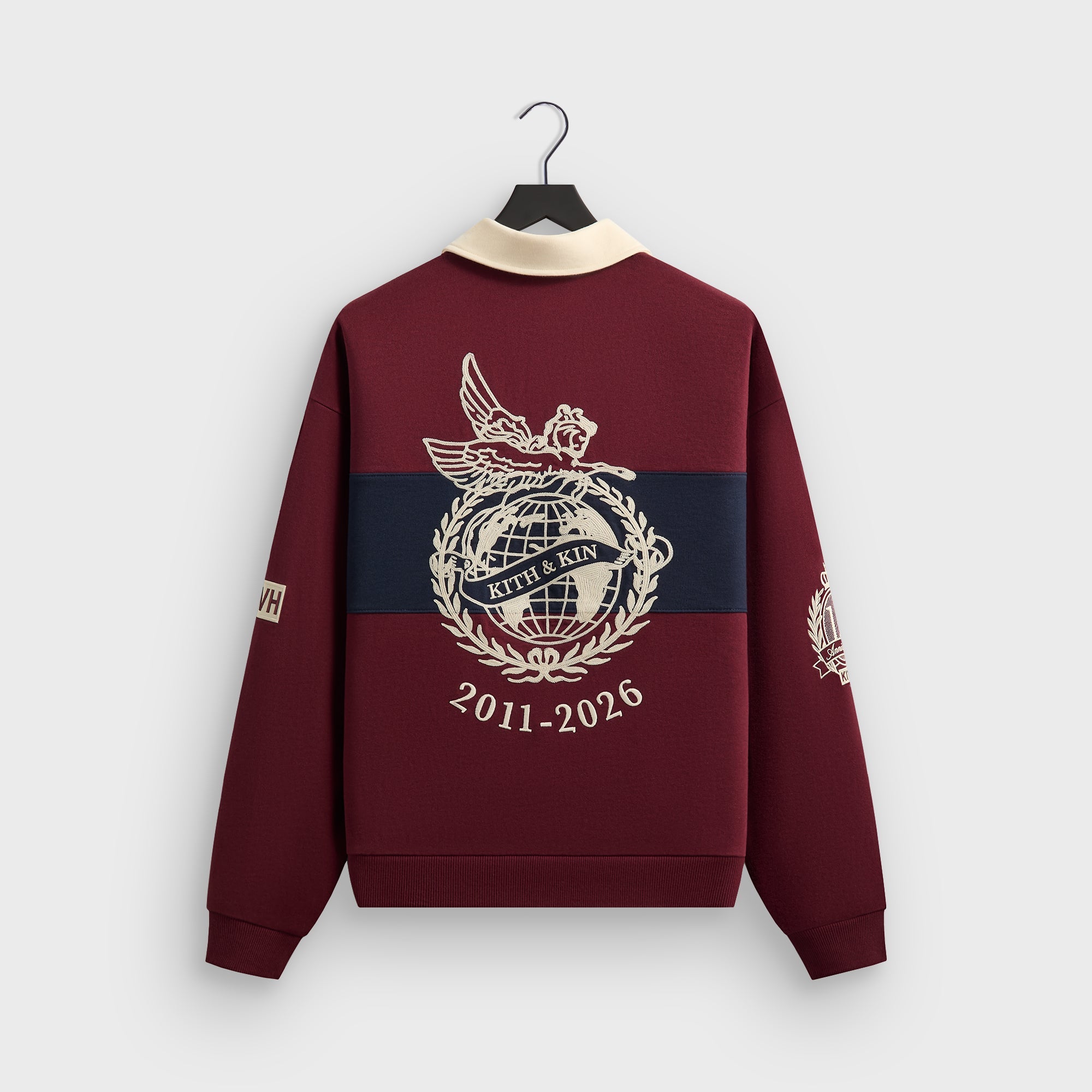 Kith Autograph Nelson Rugby Pullover - Magma – Kith Japan