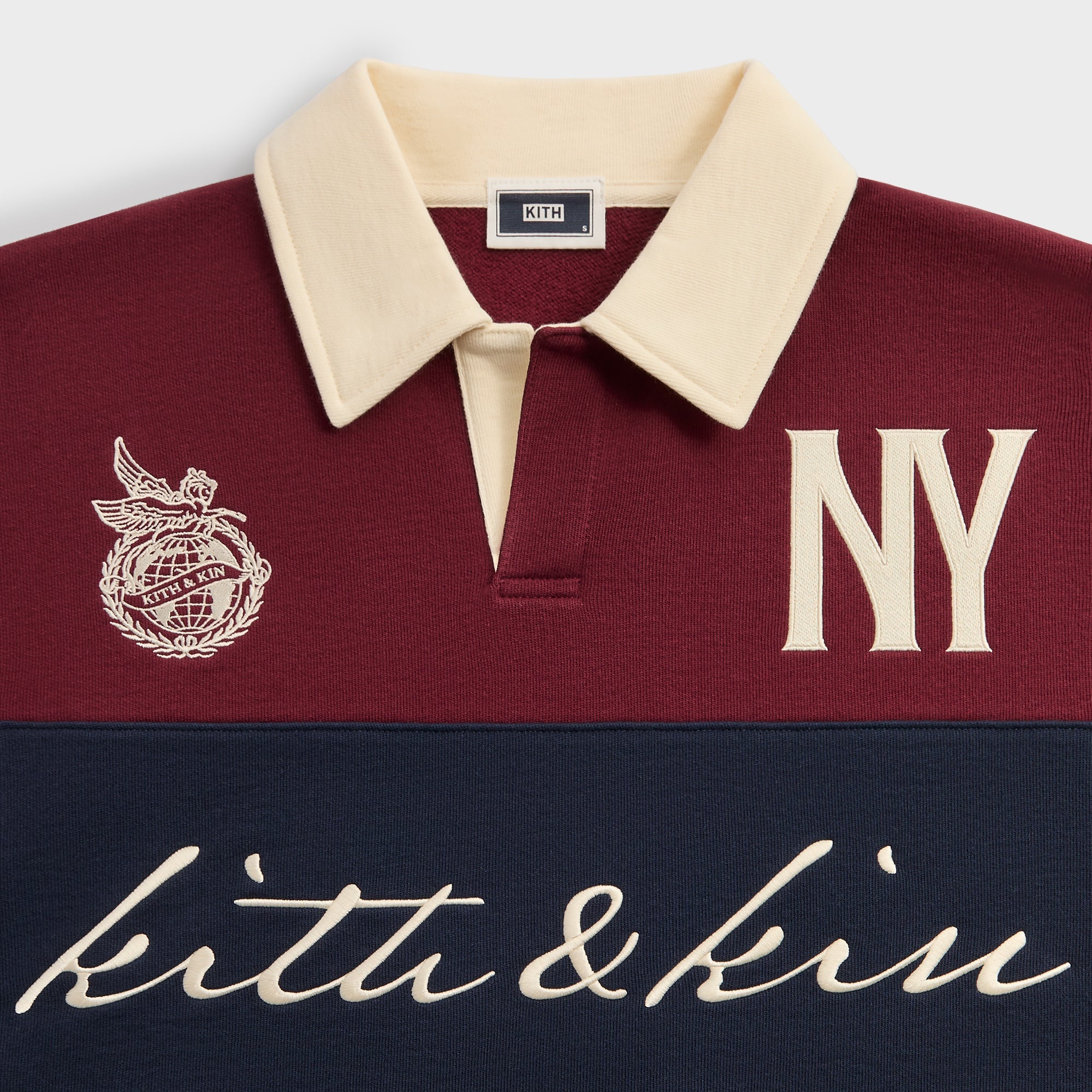 【美品】KITH   コラボ　ポロシャツ　着用回数少 美品】KITH TOMMY HILFIGER コラボ ポロシャツ 着用回数少