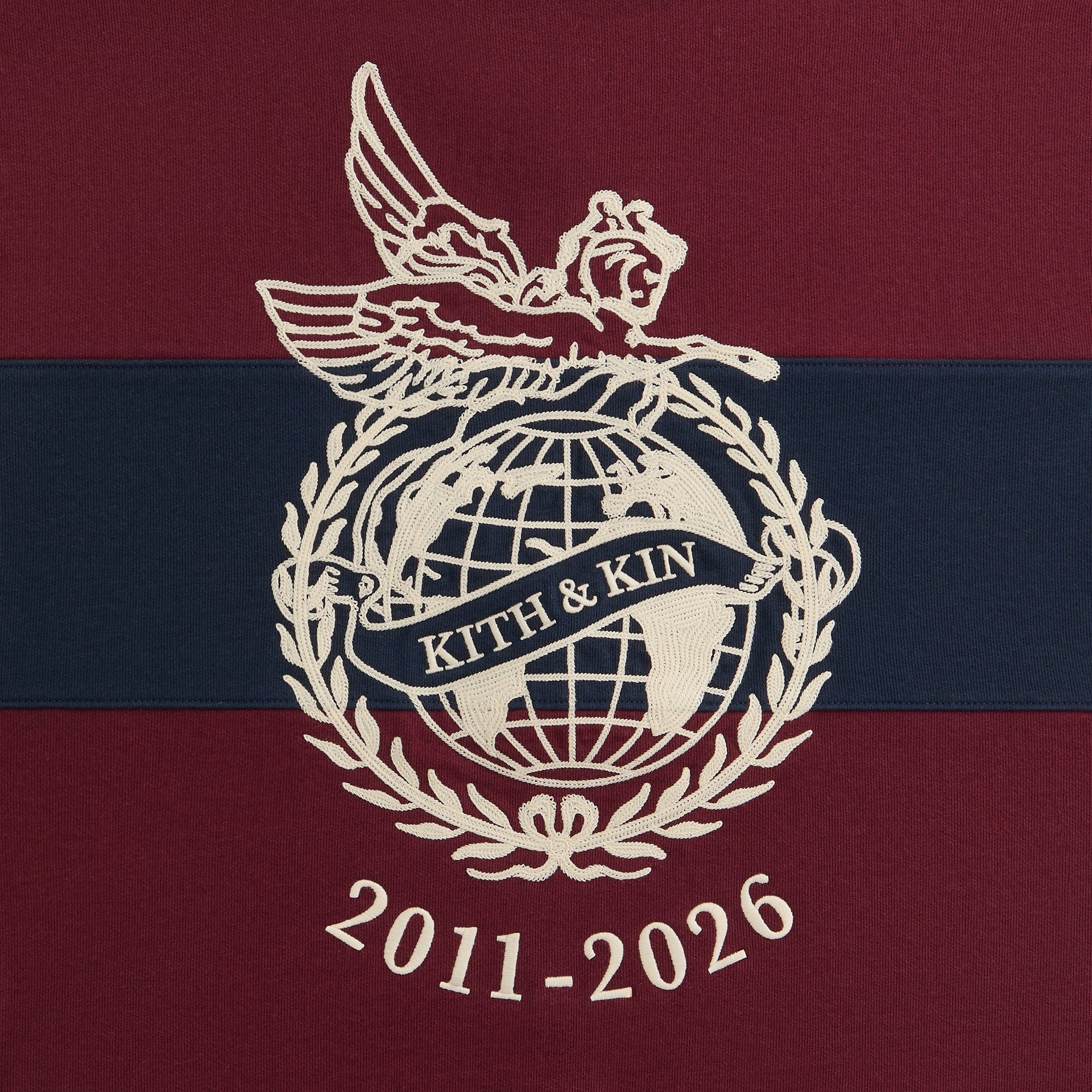 Kith Autograph Nelson Rugby Pullover - Magma