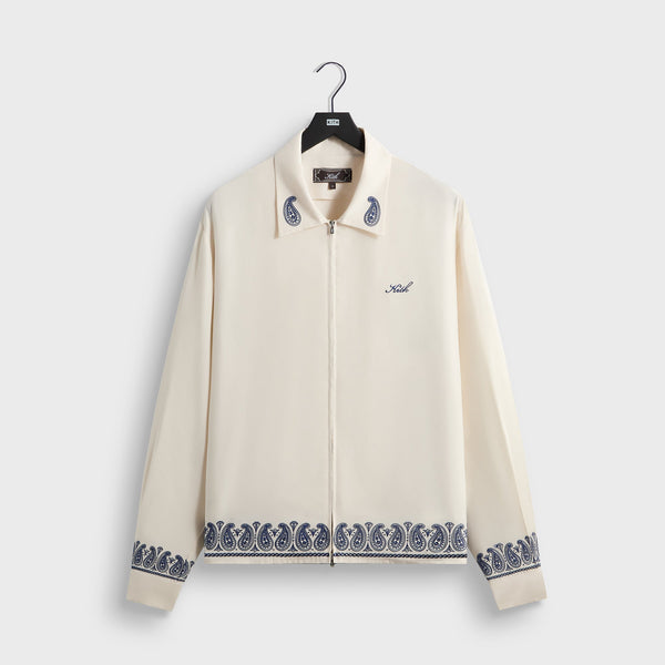 Kith Cupro Linen Zip Front Sanford Shirt - Silk – Kith Japan