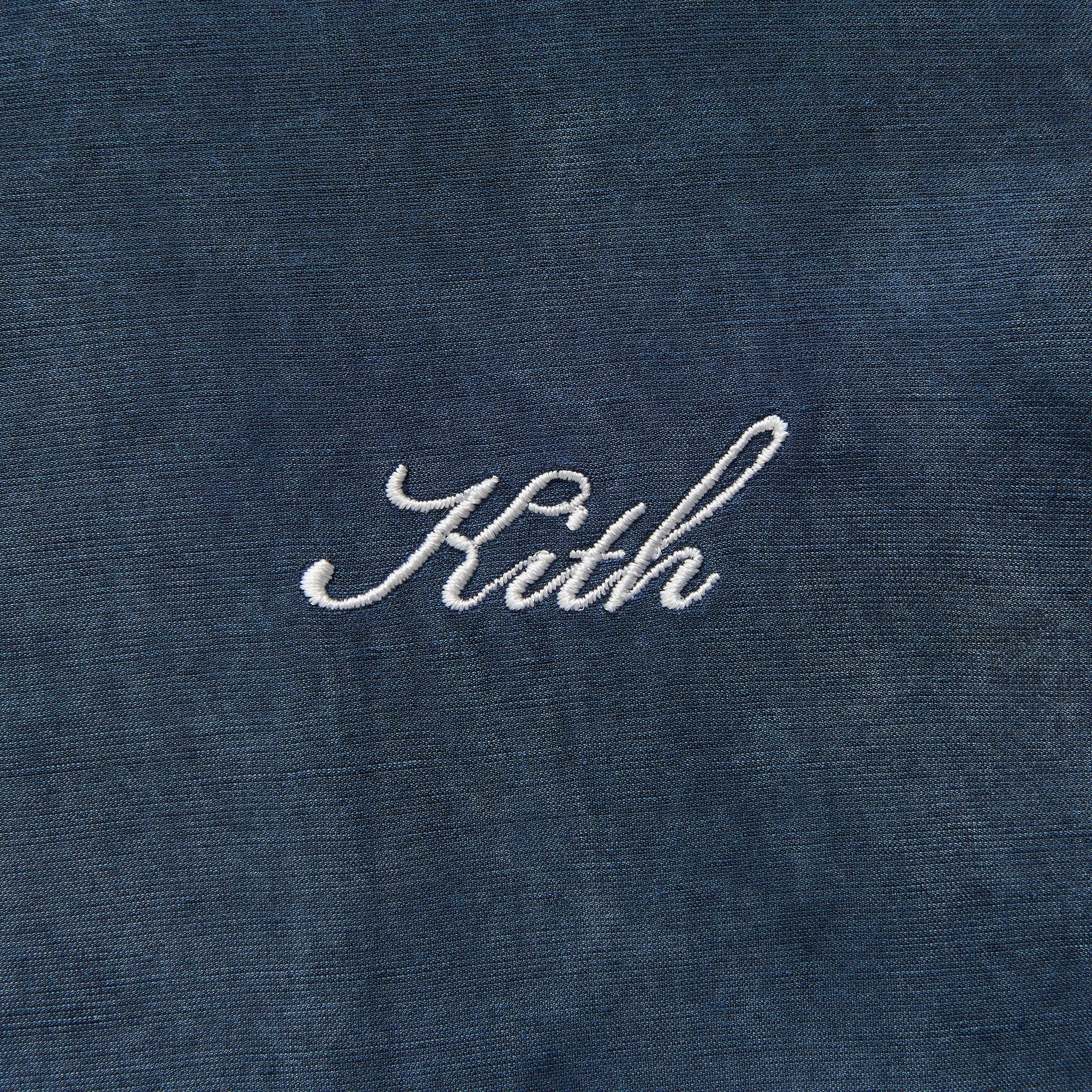 Kith Cupro Linen Thompson Camp Collar Shirt - Nocturnal - PH