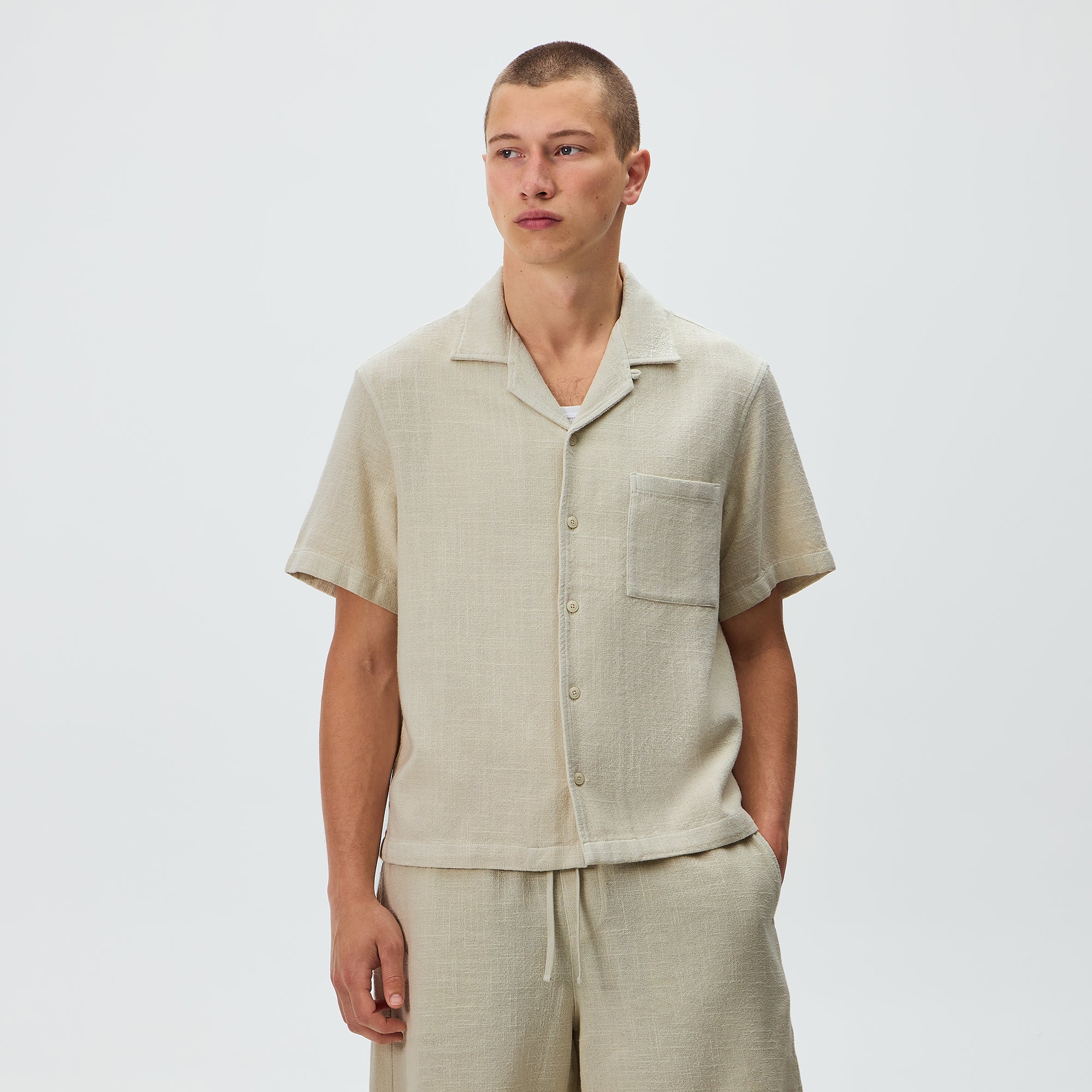 Kith Micro Waffle Drew Polo - Carbon – Kith Japan