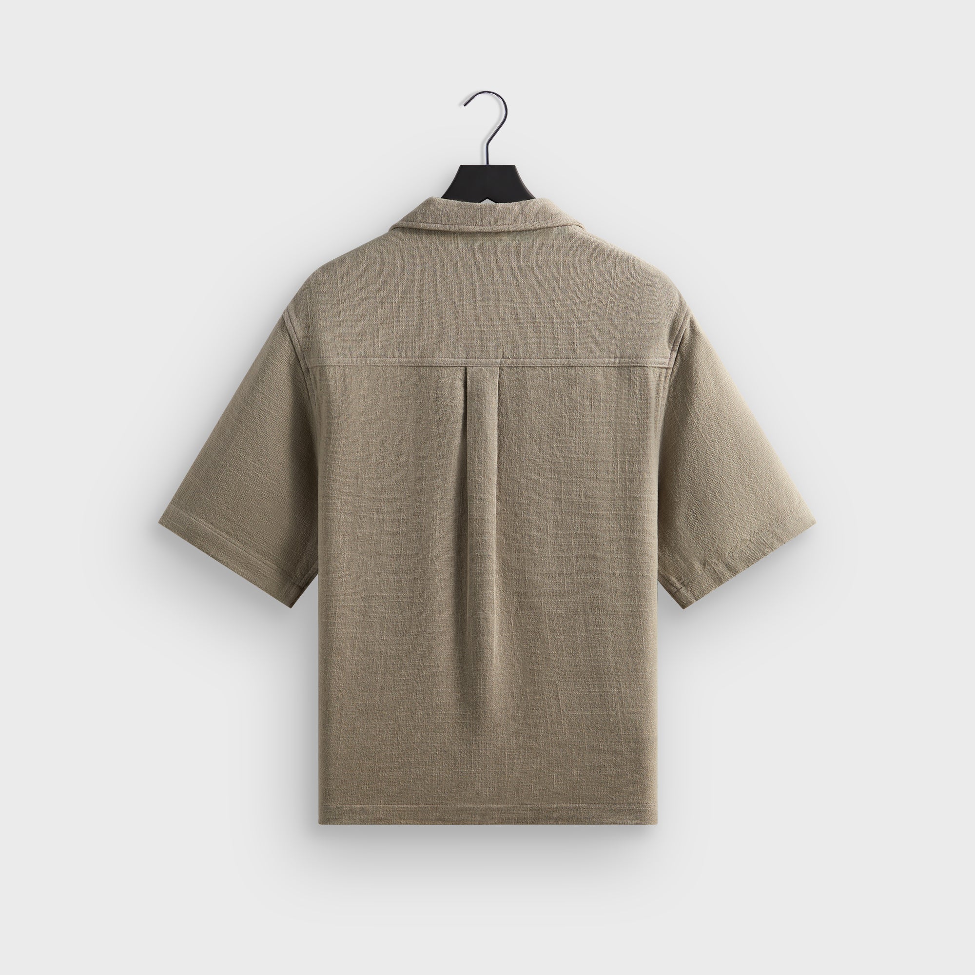 Kith Soft Woven Cropped Beckham Camp Collar Shirt - Folly – Kith Japan