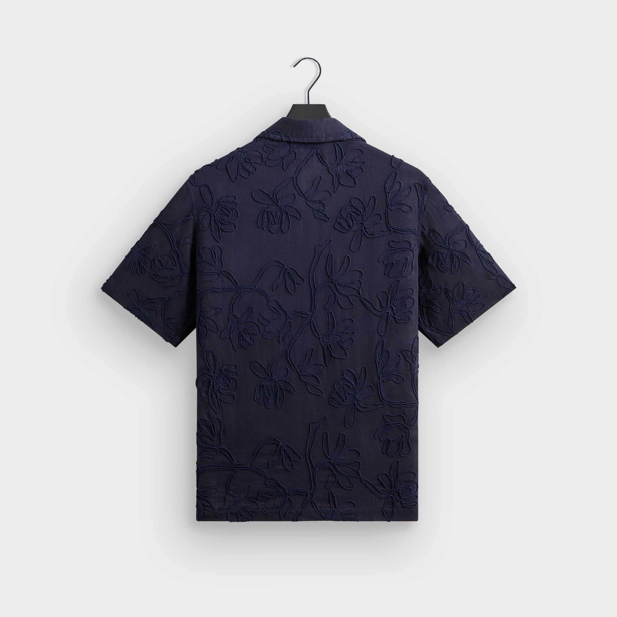 Kith Corded Floral Thompson Camp Collar Shirt - Nocturnal – Kith Japan