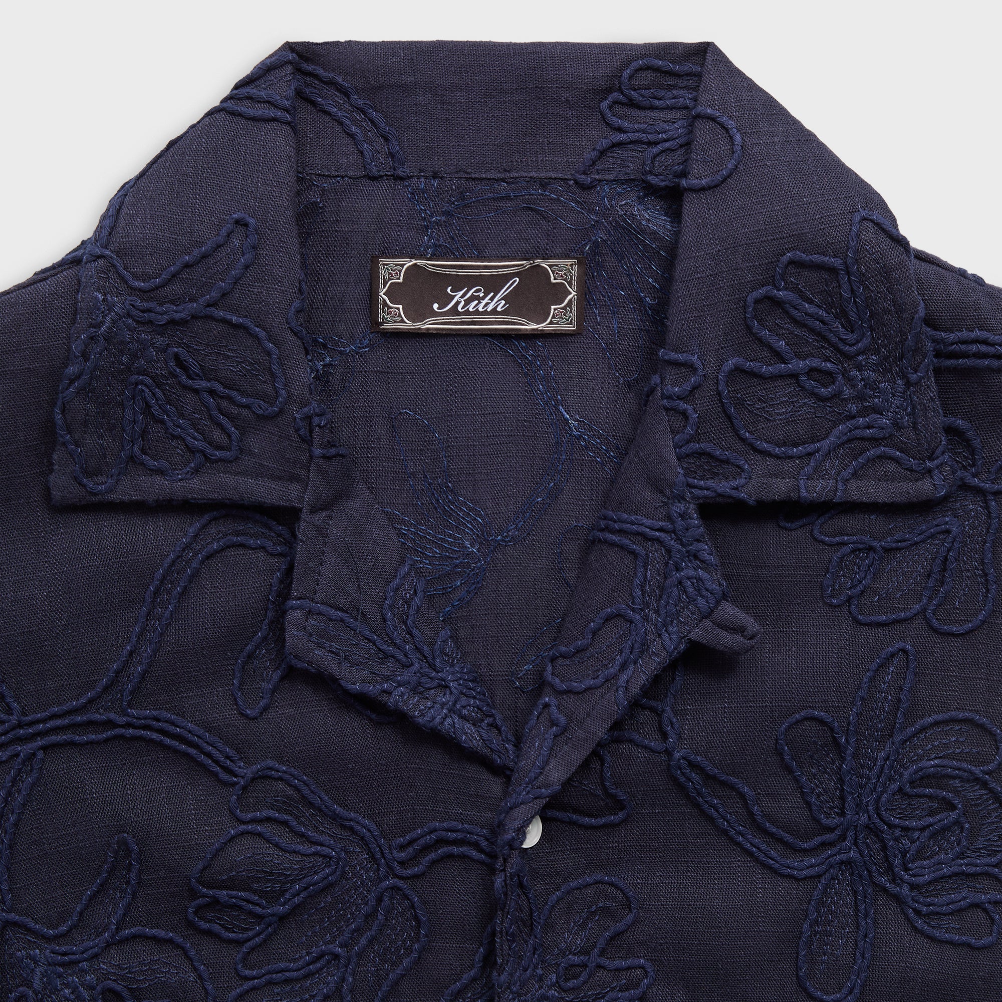 Kith Corded Floral Thompson Camp Collar Shirt - Nocturnal - PH