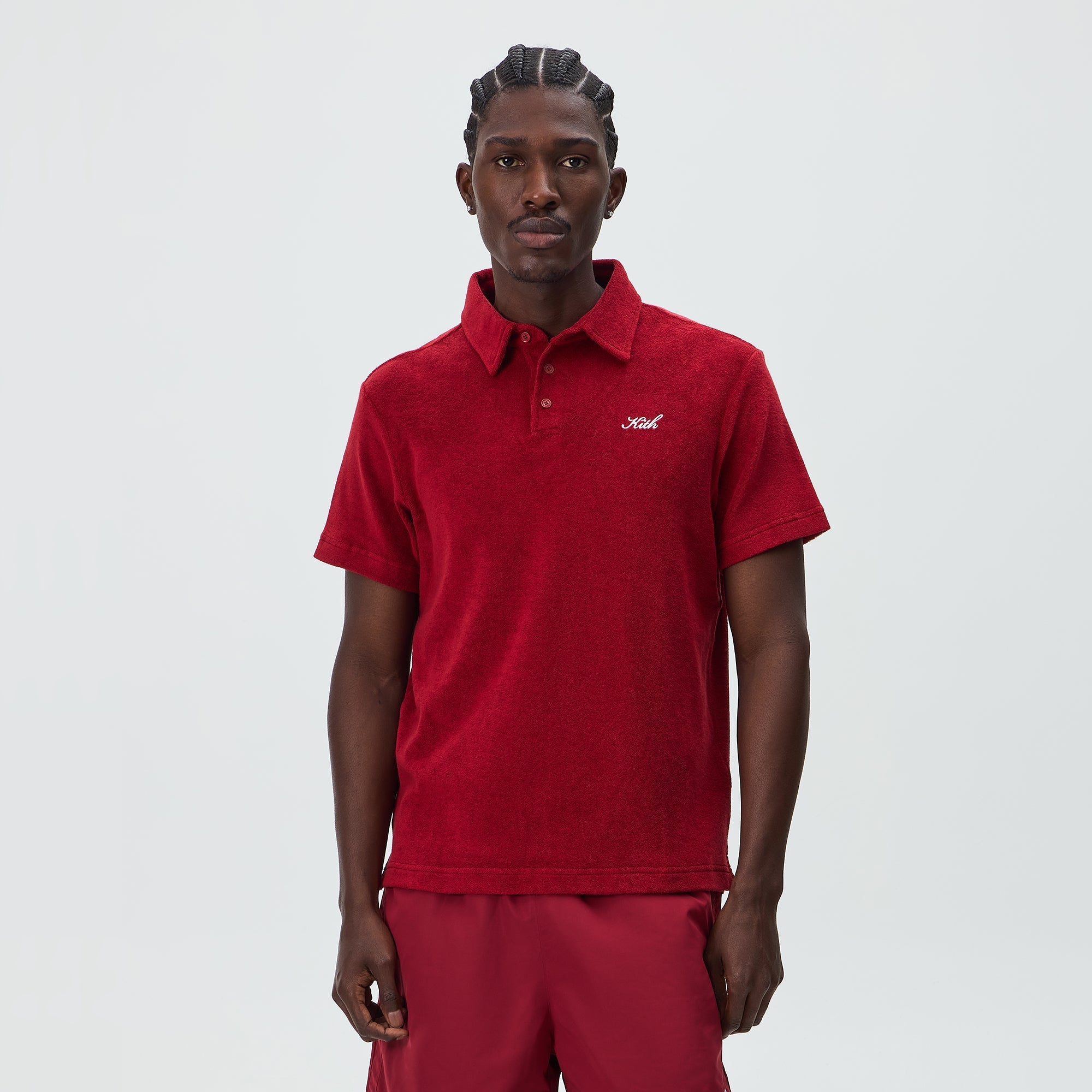 Kith Textured Towel Terry Heathrow Polo - Allure - PH – Kith Japan