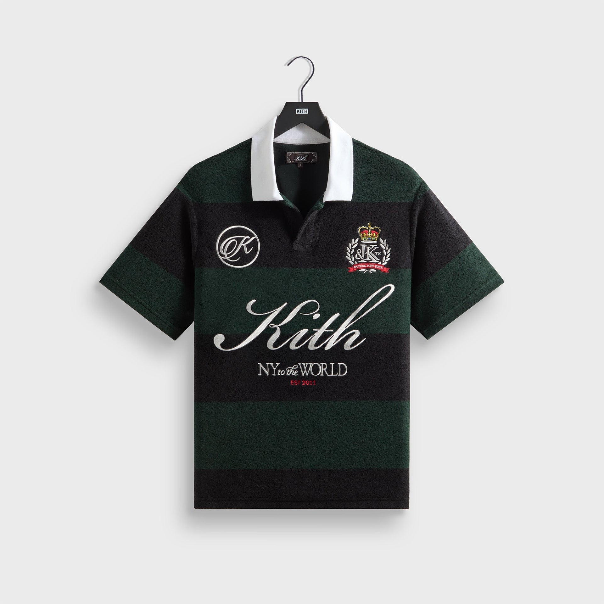 Kith Jacquard Towel Terry Ray Polo - Stadium