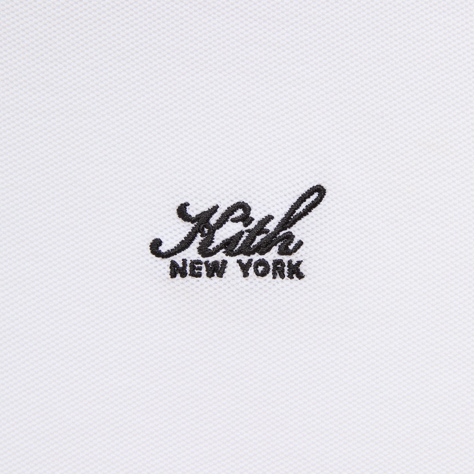 Kith Pique Ainslie Polo - White – Kith Japan