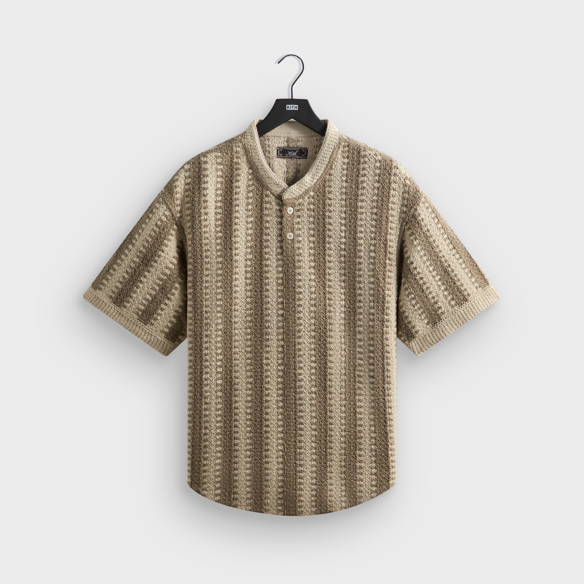 Kith Geo Crochet Warner Pullover - Veil - PH – Kith Japan