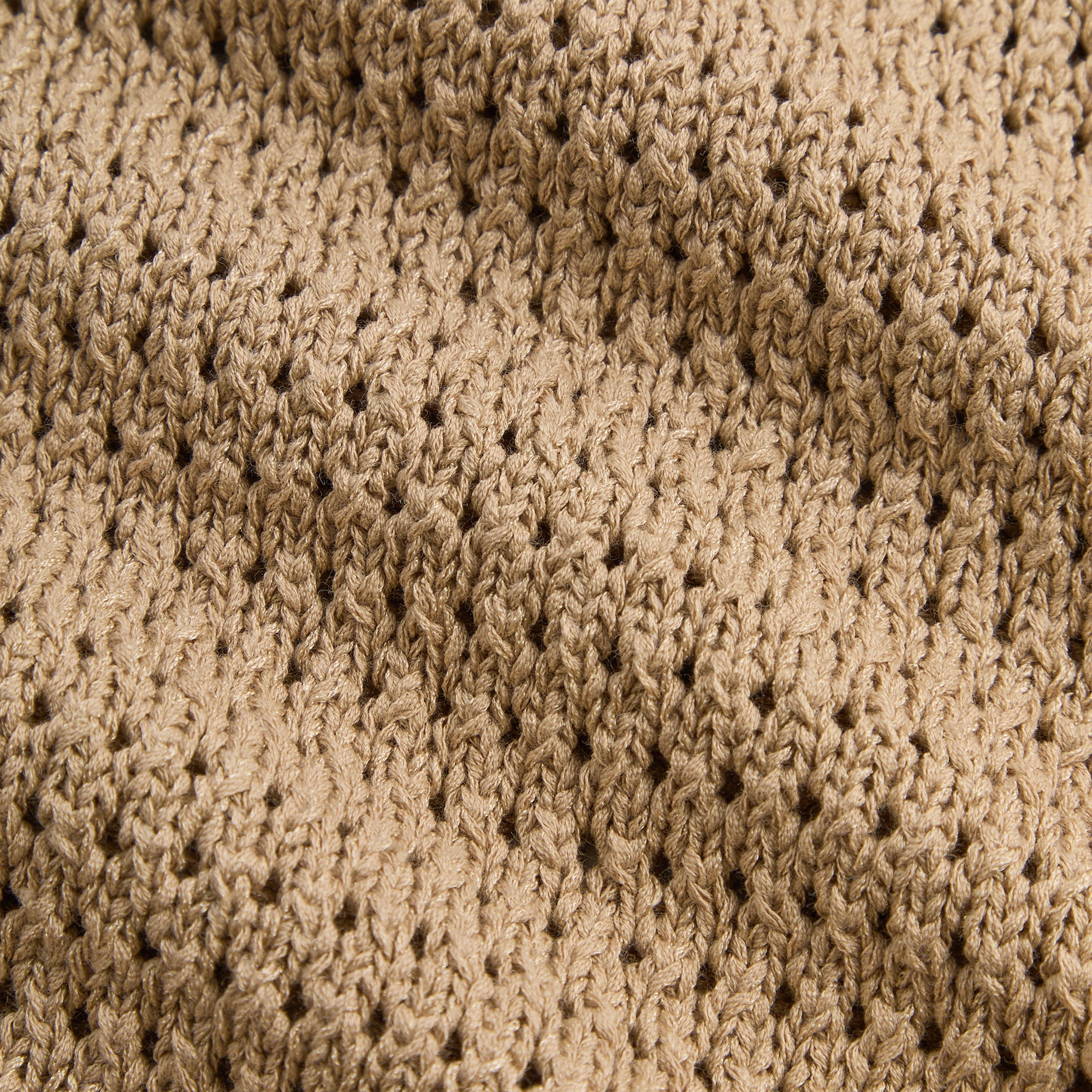 Kith Crochet Luke Zip Front Sweater - Durum – Kith Japan