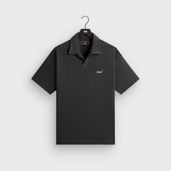 Kith Micro Waffle Drew Polo - Carbon – Kith Japan