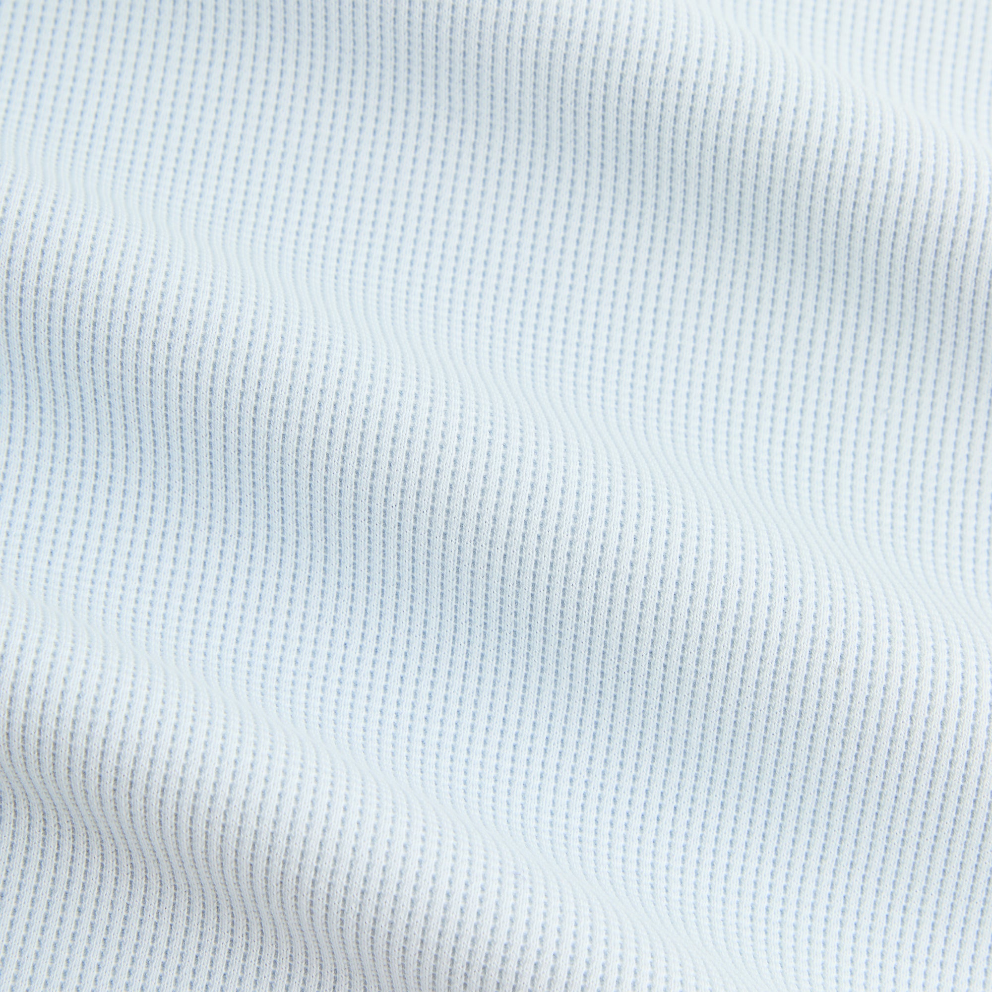 Kith Micro Waffle Drew Polo - Light Indigo – Kith Japan
