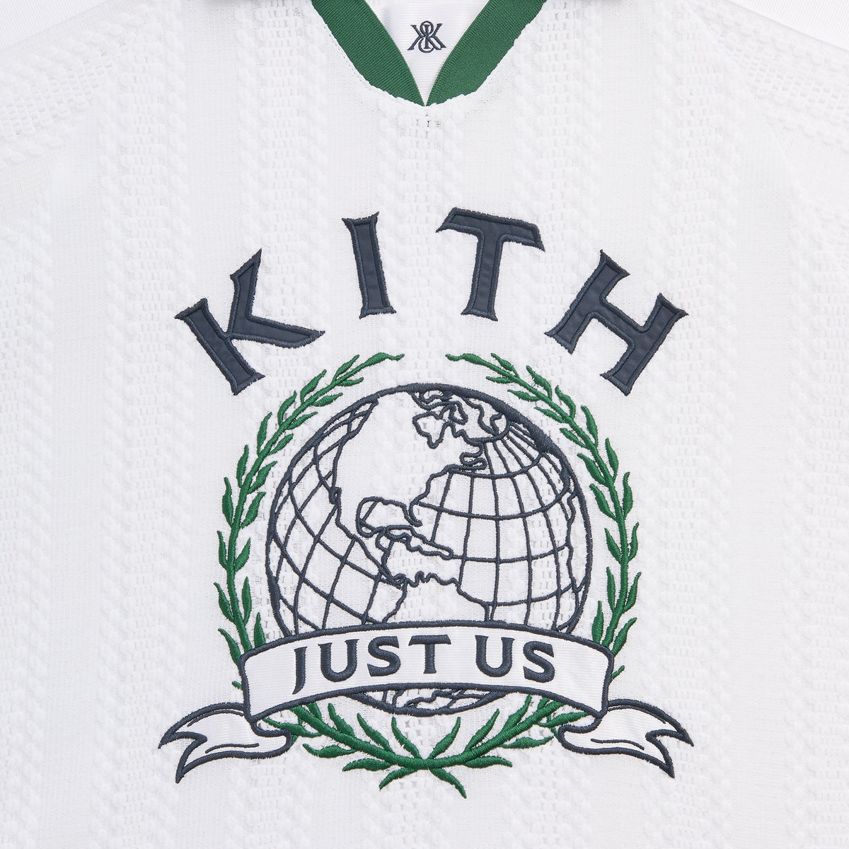 Kith Ladder Lace Jason Jersey - White – Kith Japan
