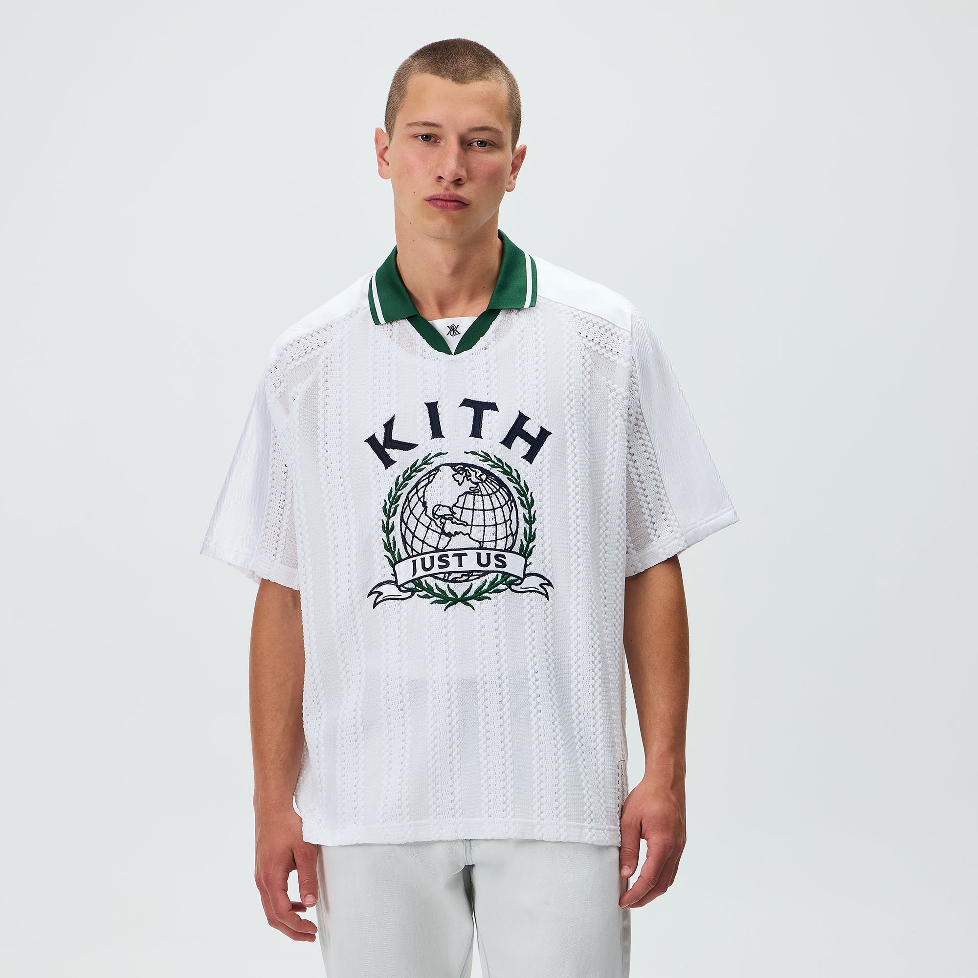 Kith Ladder Lace Jason Jersey - White – Kith Japan