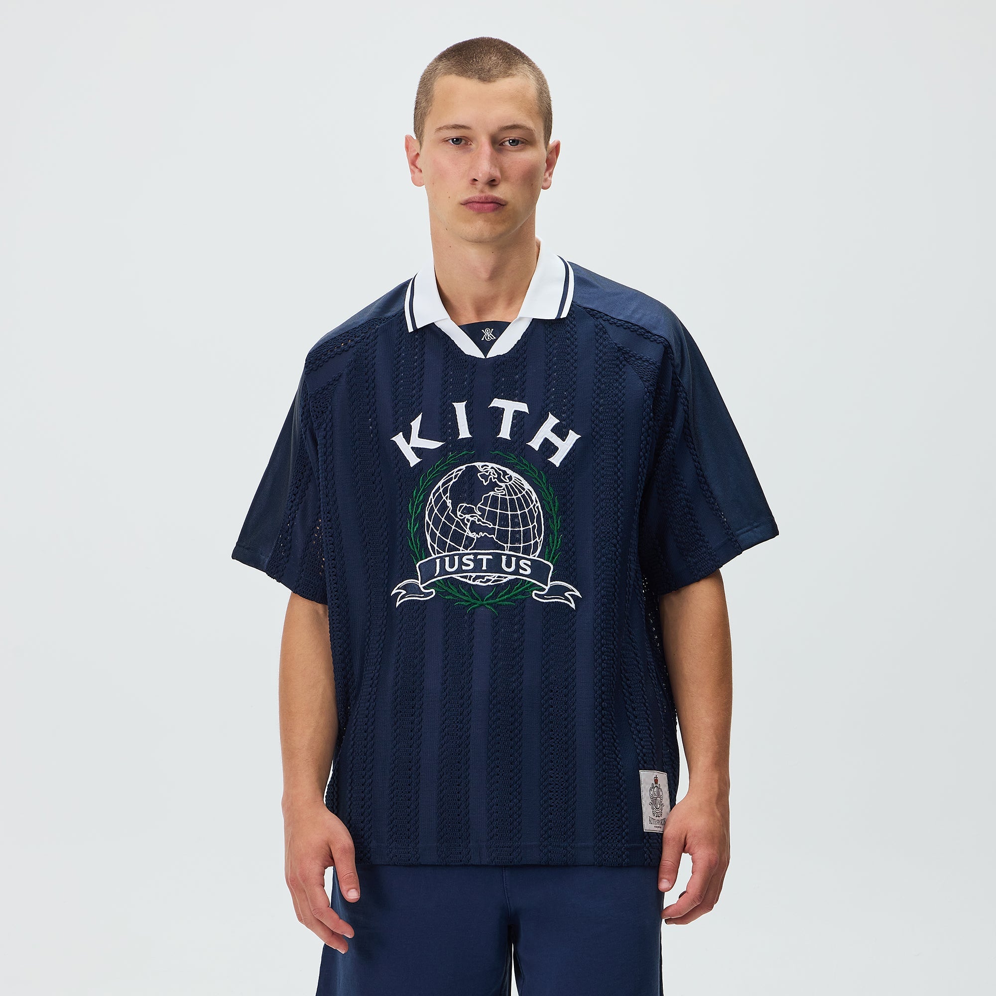 Kith Ladder Lace Jason Jersey - Nocturnal – Kith Japan Kith Ladder Lace Jason Jersey - Nocturnal – Kith Japan