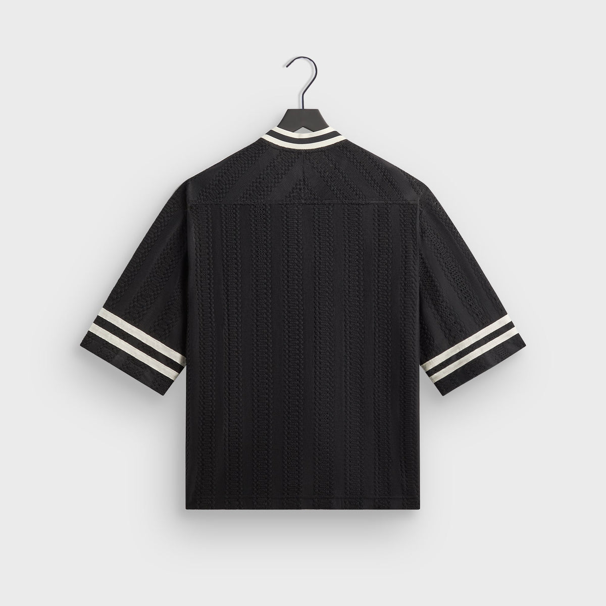 Kith Ladder Lace Julian Jersey - Black – Kith Japan